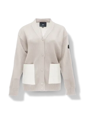 Riga Women's Tailored Button Front Cardigan