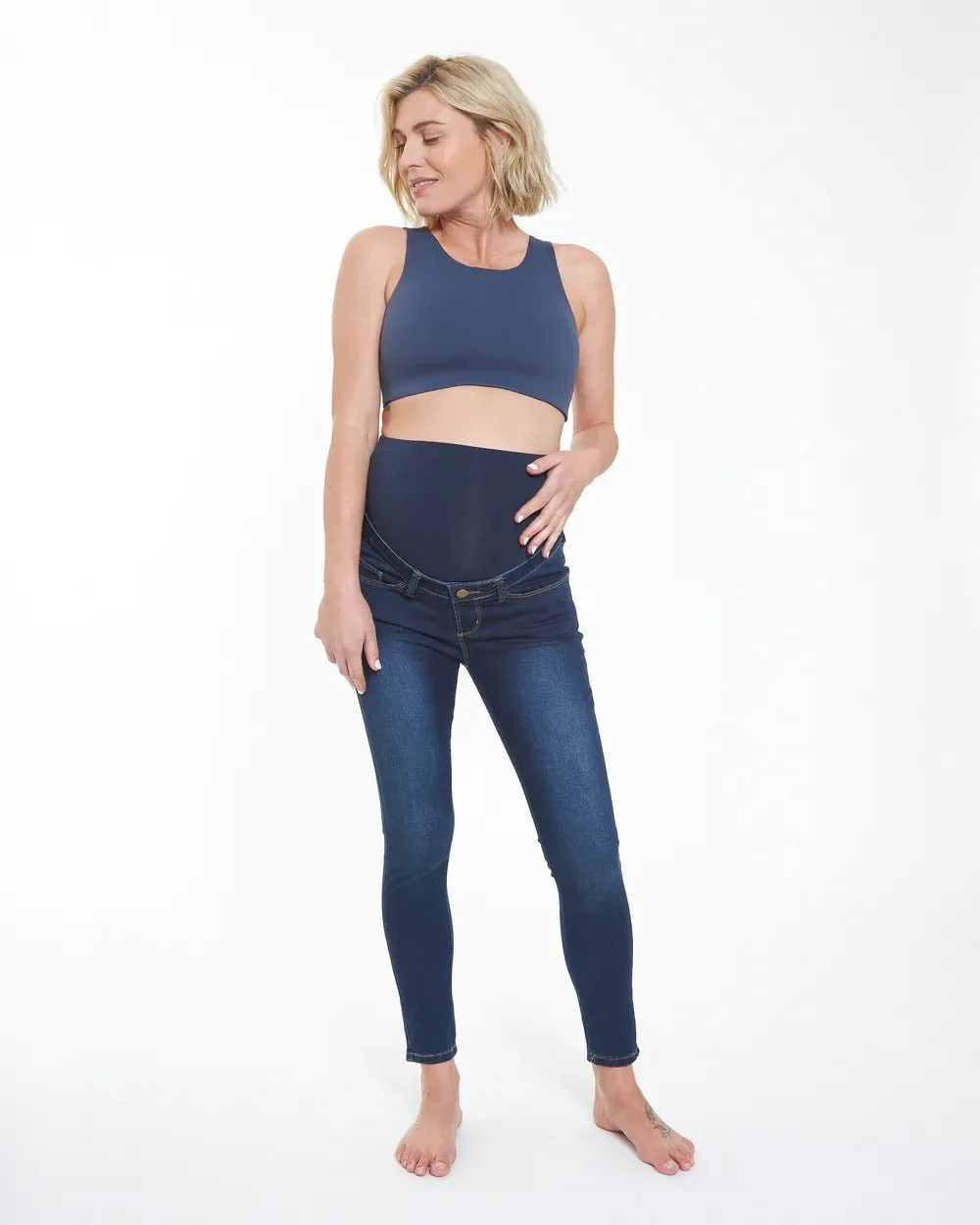 Ripe Maternity Rebel Ankle Grazer Jegging