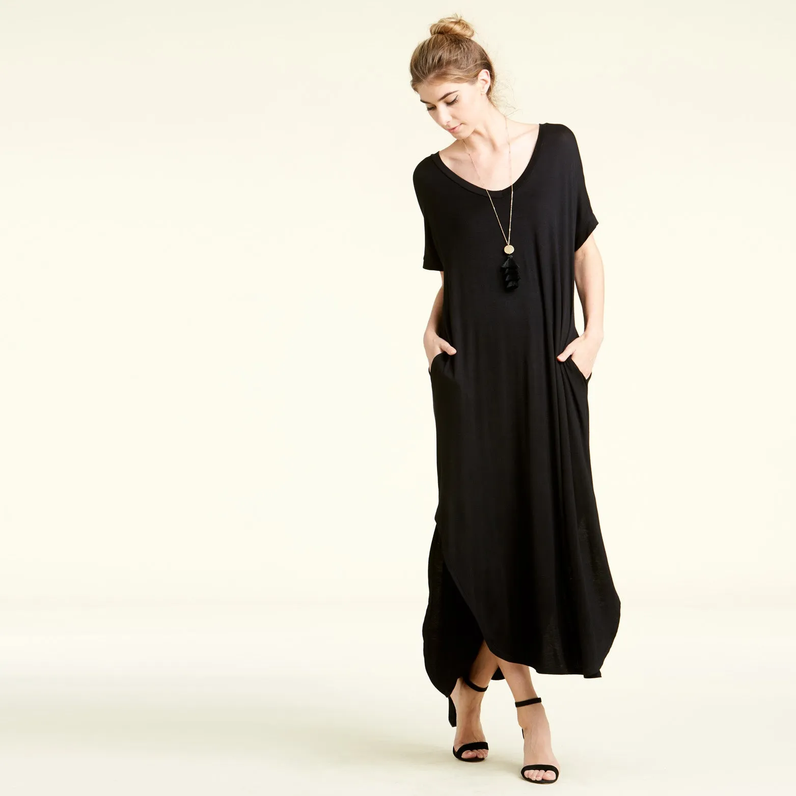 RL Black Maxi Dress