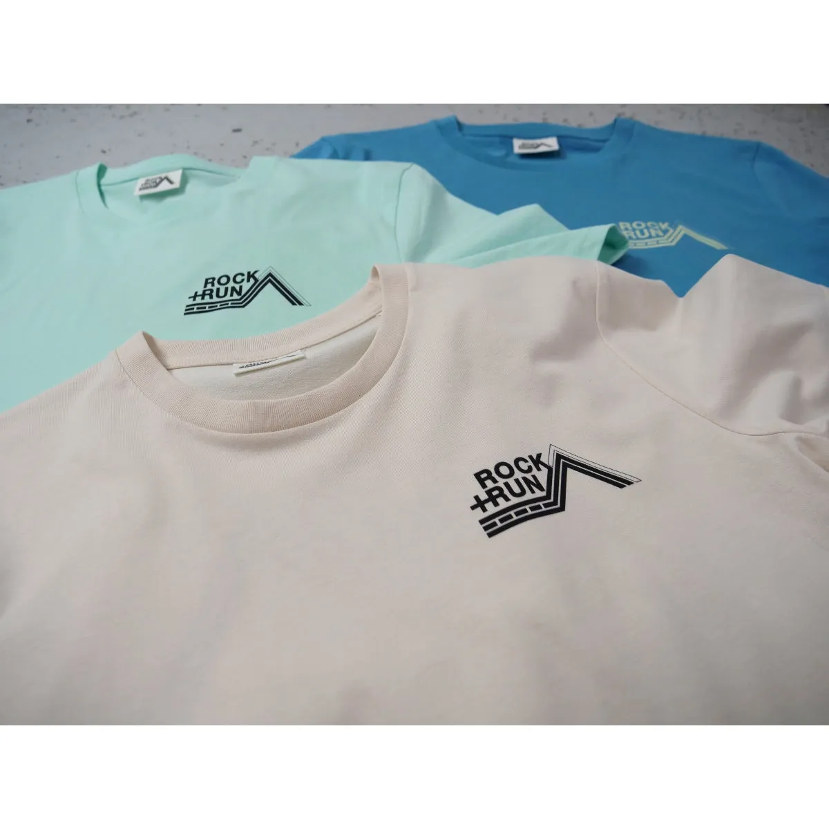 Rock Run Retro Logo Organic Cotton T-Shirt - Unisex