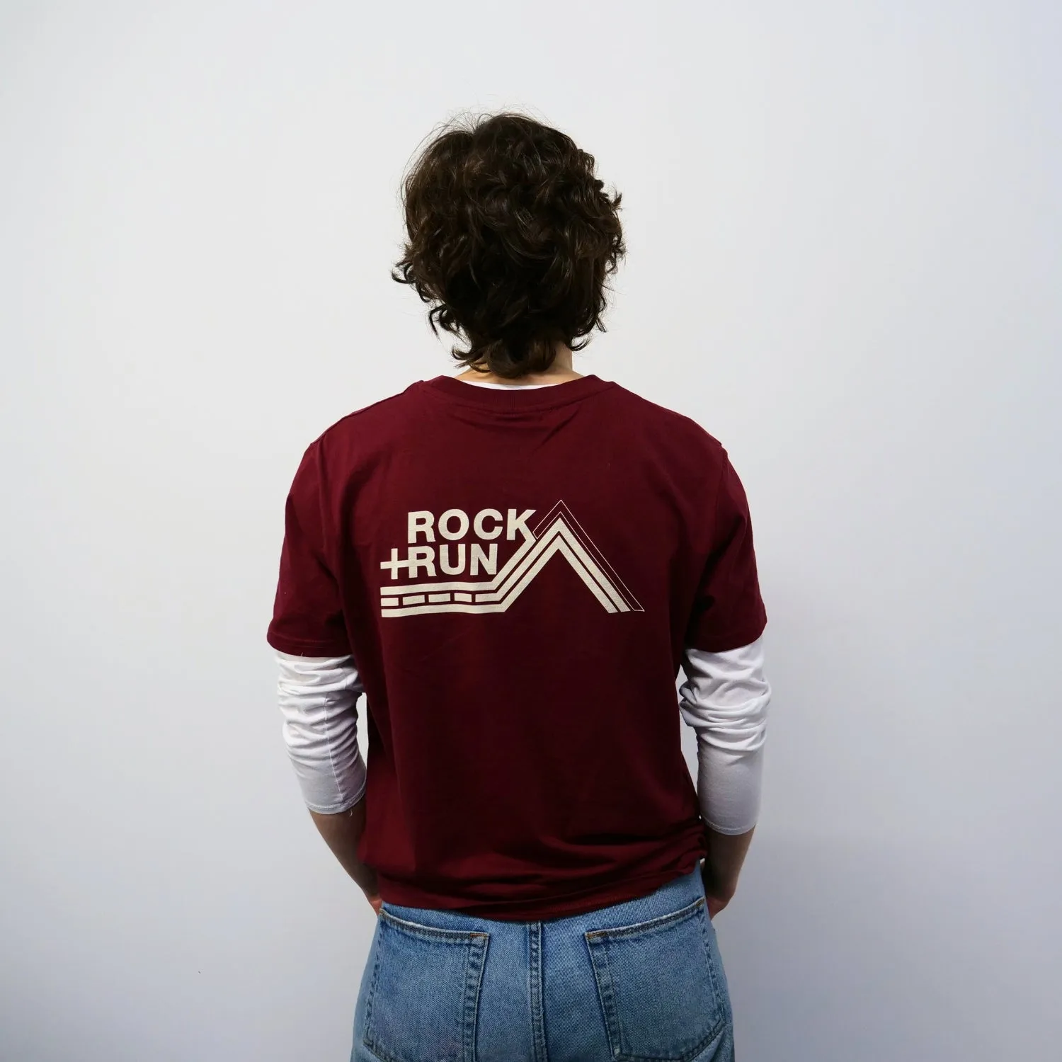 Rock Run Retro Logo Organic Cotton T-Shirt - Unisex