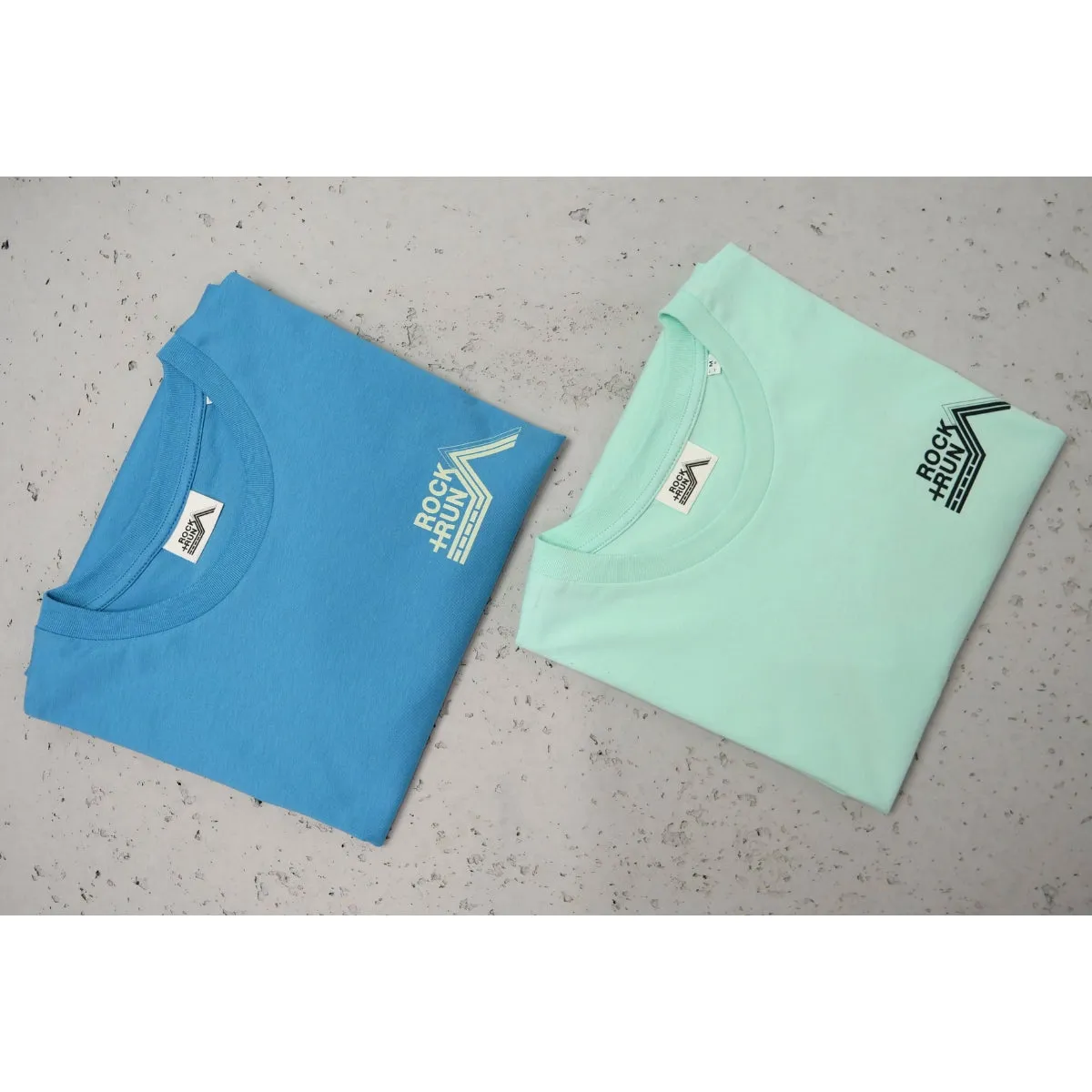 Rock Run Retro Logo Organic Cotton T-Shirt - Unisex
