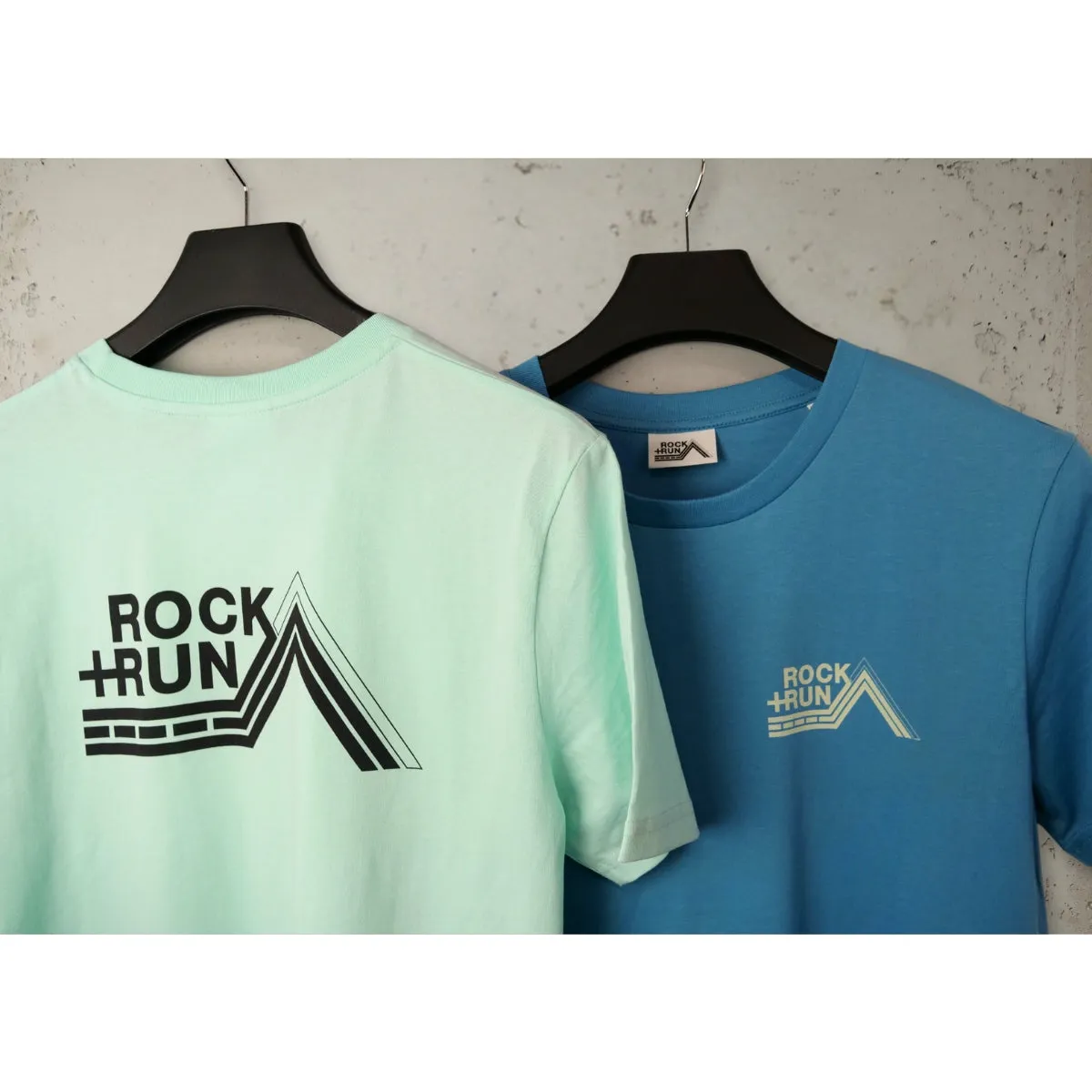 Rock Run Retro Logo Organic Cotton T-Shirt - Unisex