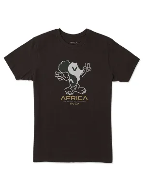 RVCA Men's Africa Peace T-Shirt