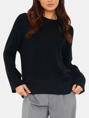Saddle Shoulder Rib Crew