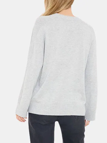Saddle Shoulder Rib Crew