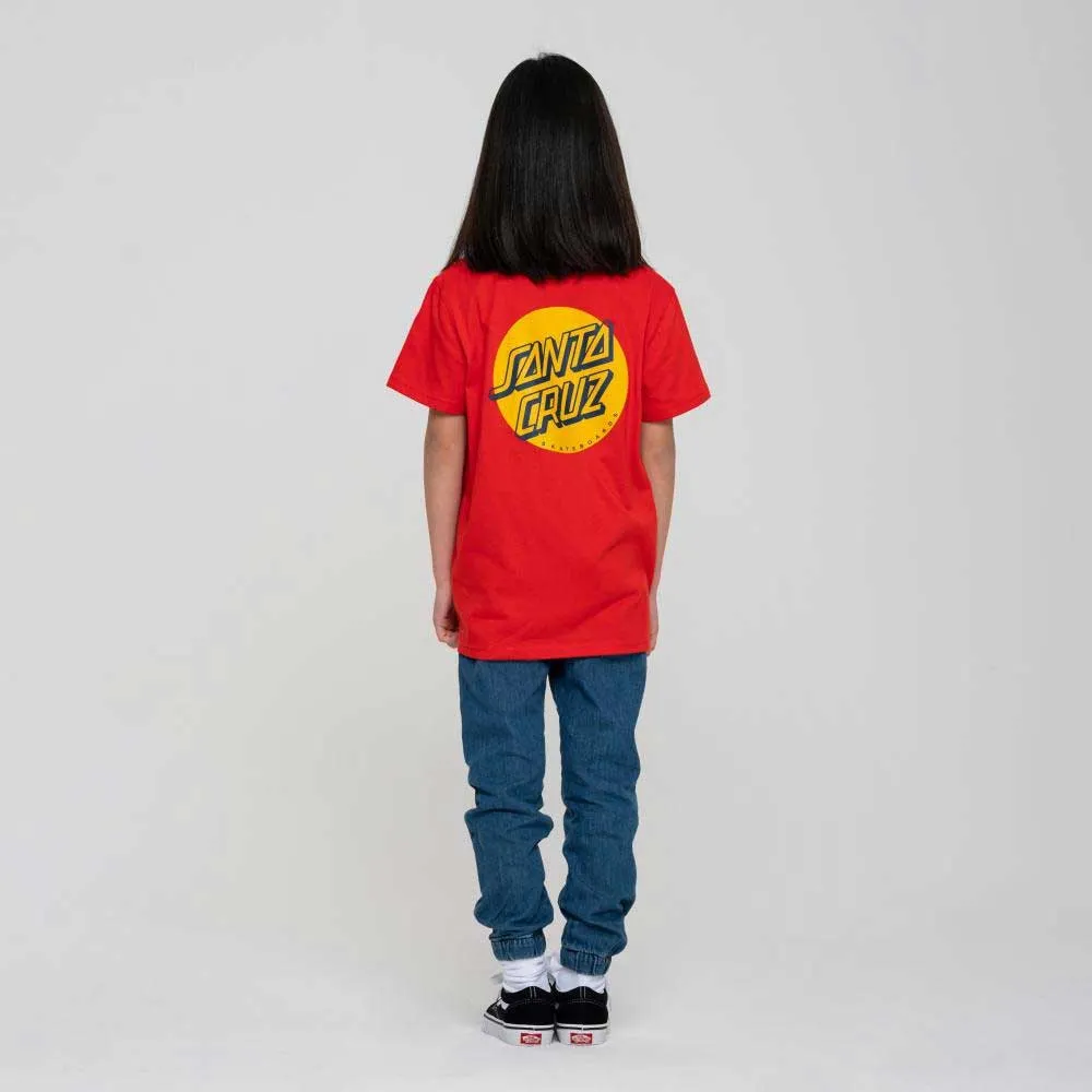 Santa Cruz Youth Shadowless Dot T-Shirt