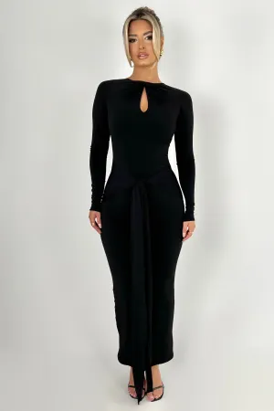 Seonie Black Dress