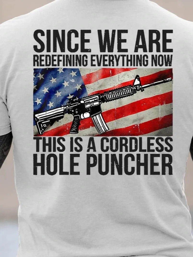 Since We Are Redefining Everything Print Short sleeve T-shirt