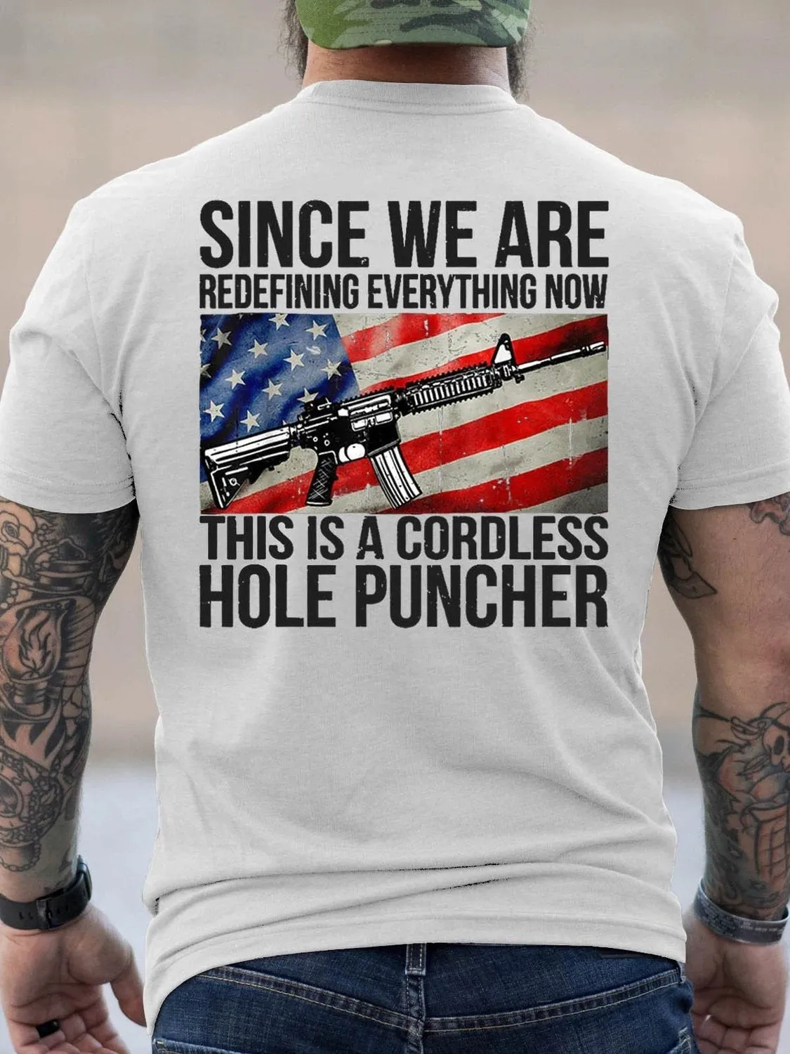 Since We Are Redefining Everything Print Short sleeve T-shirt