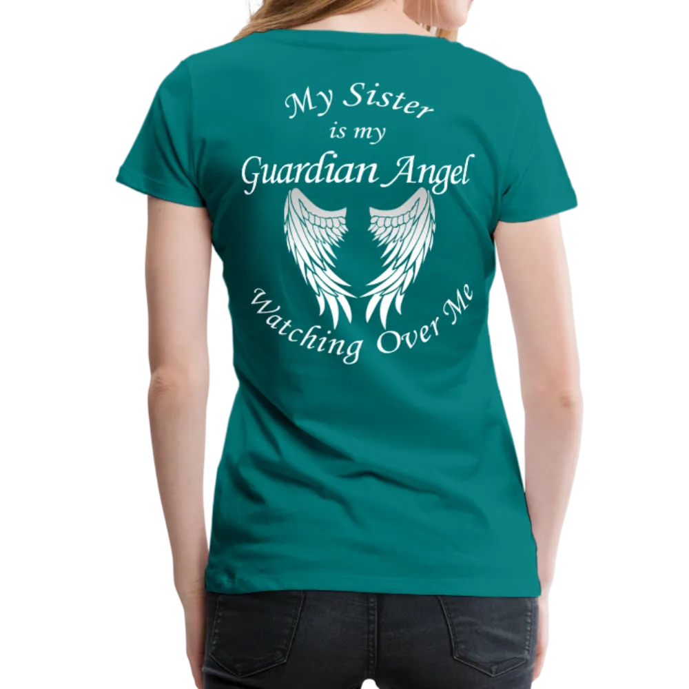 Sister Guardian Angel Women’s Premium T-Shirt (CK1360)