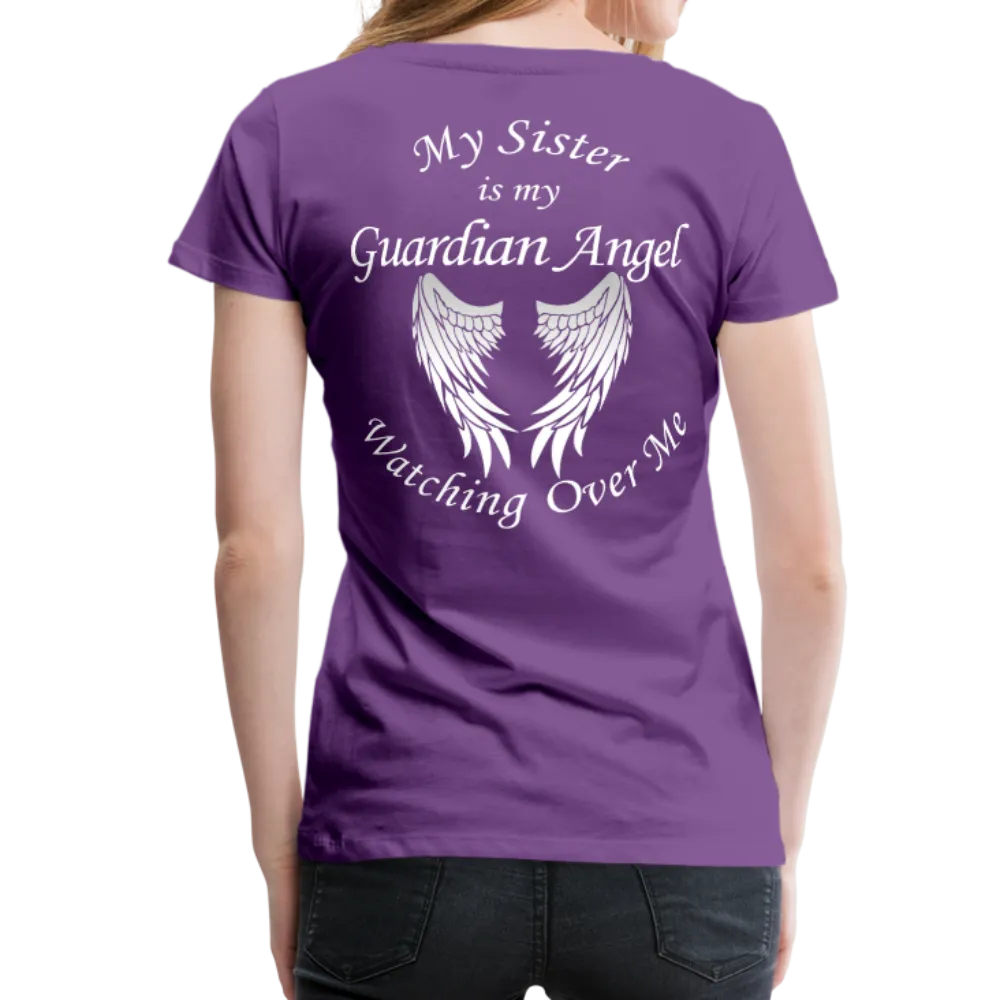 Sister Guardian Angel Women’s Premium T-Shirt (CK1360)