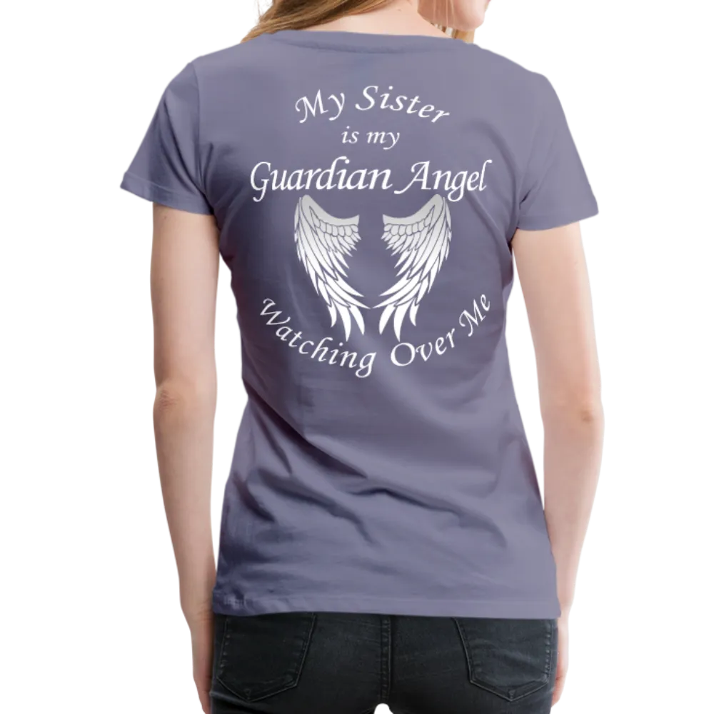 Sister Guardian Angel Women’s Premium T-Shirt (CK1360)