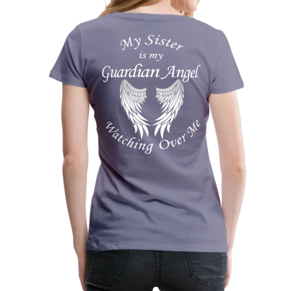 Sister Guardian Angel Women’s Premium T-Shirt (CK1360)