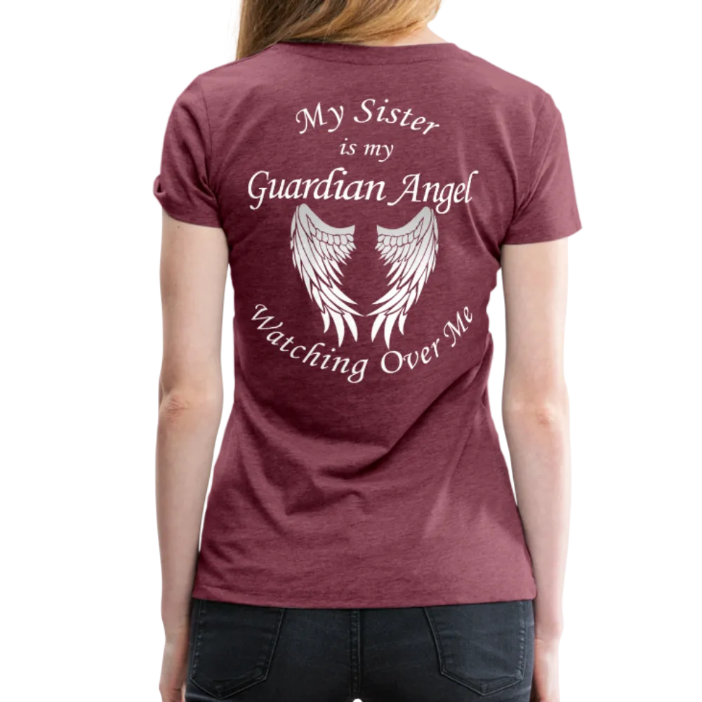 Sister Guardian Angel Women’s Premium T-Shirt (CK1360)