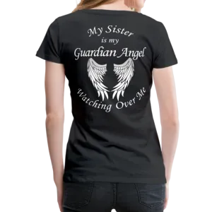 Sister Guardian Angel Women’s Premium T-Shirt (CK1360)