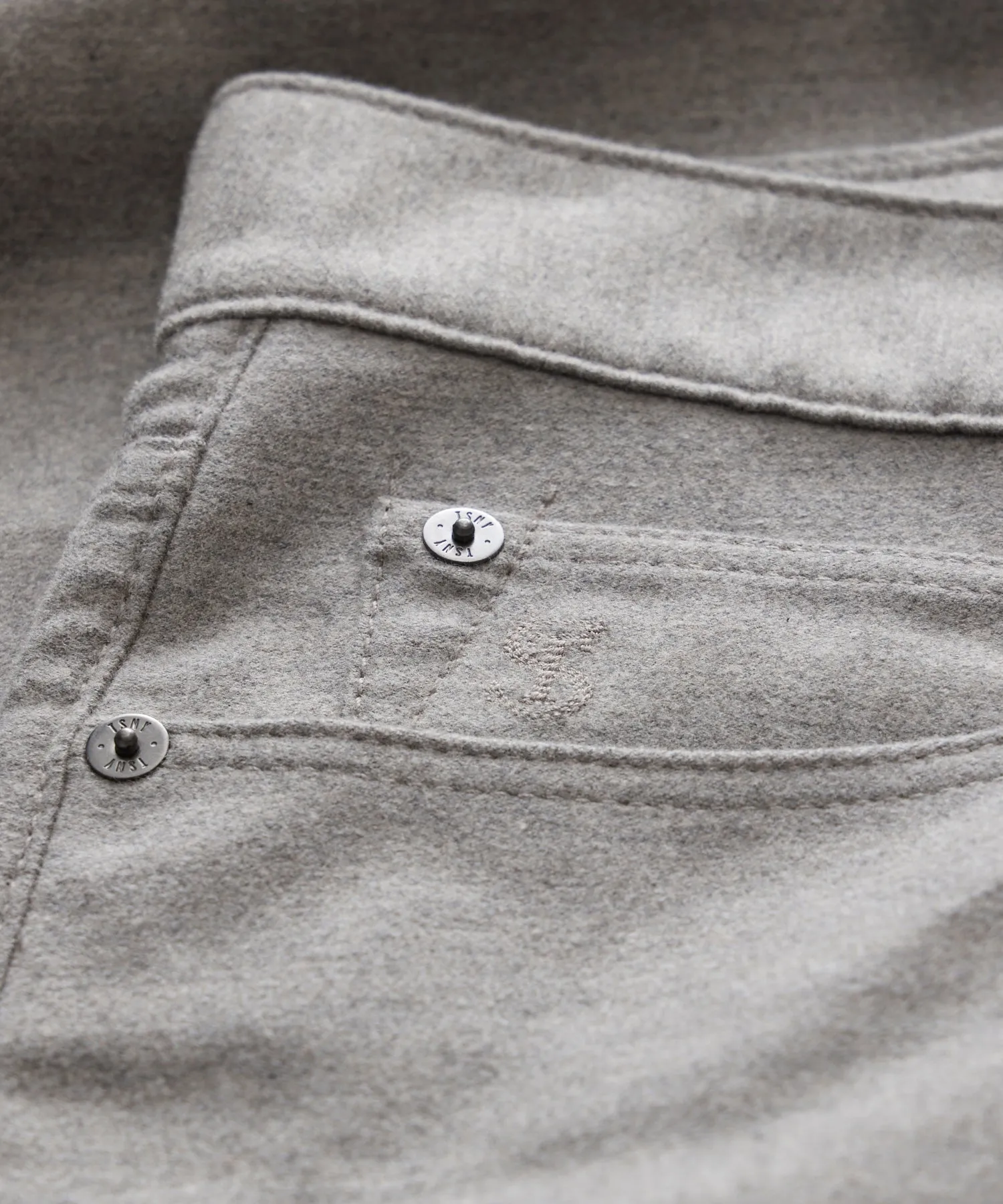 Slim Fit 5-Pocket Camelhair Pant