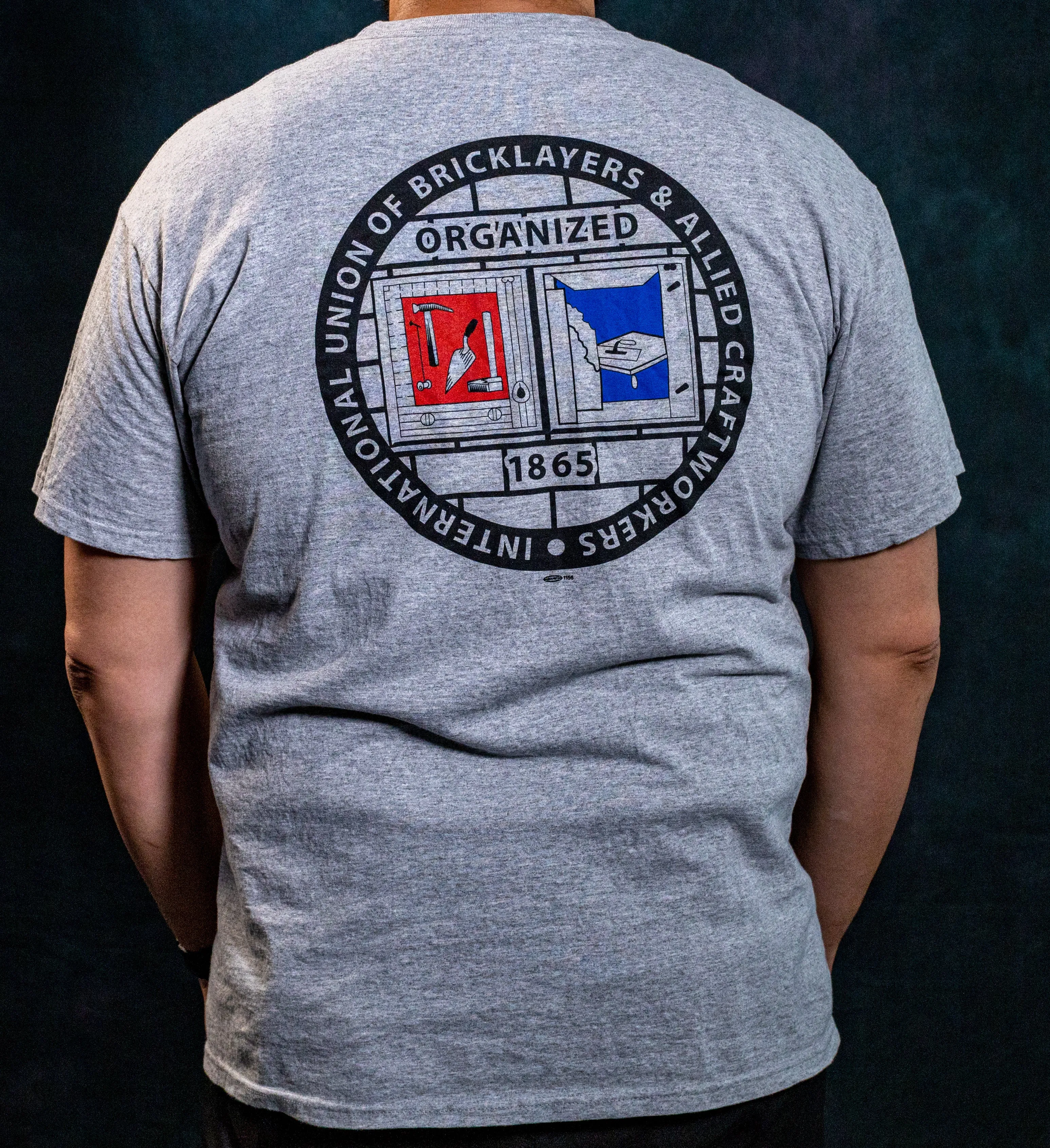 SO5 - POCKET T-SHIRT W/ BAC LOGO ON BACK