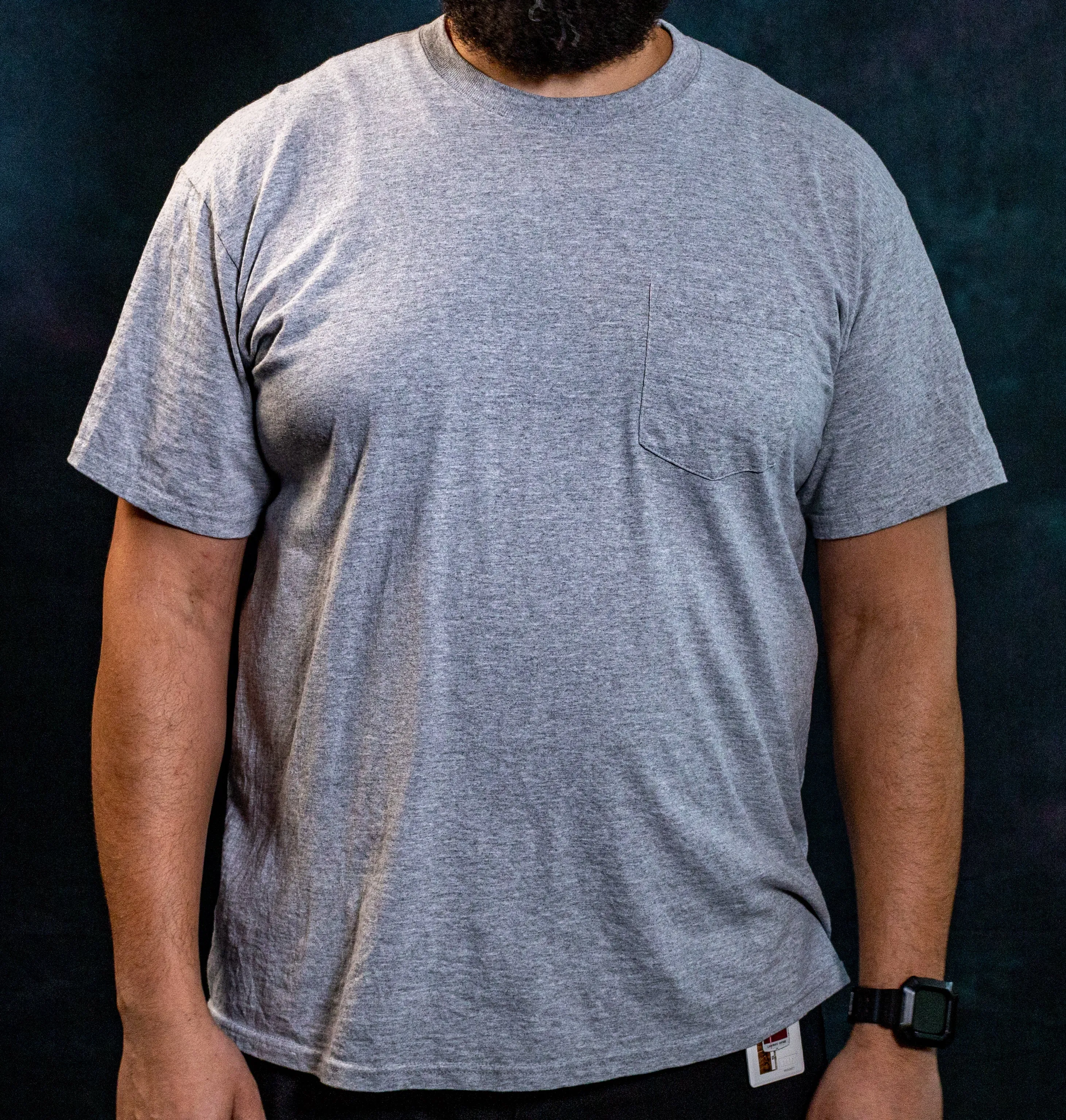 SO5 - POCKET T-SHIRT W/ BAC LOGO ON BACK