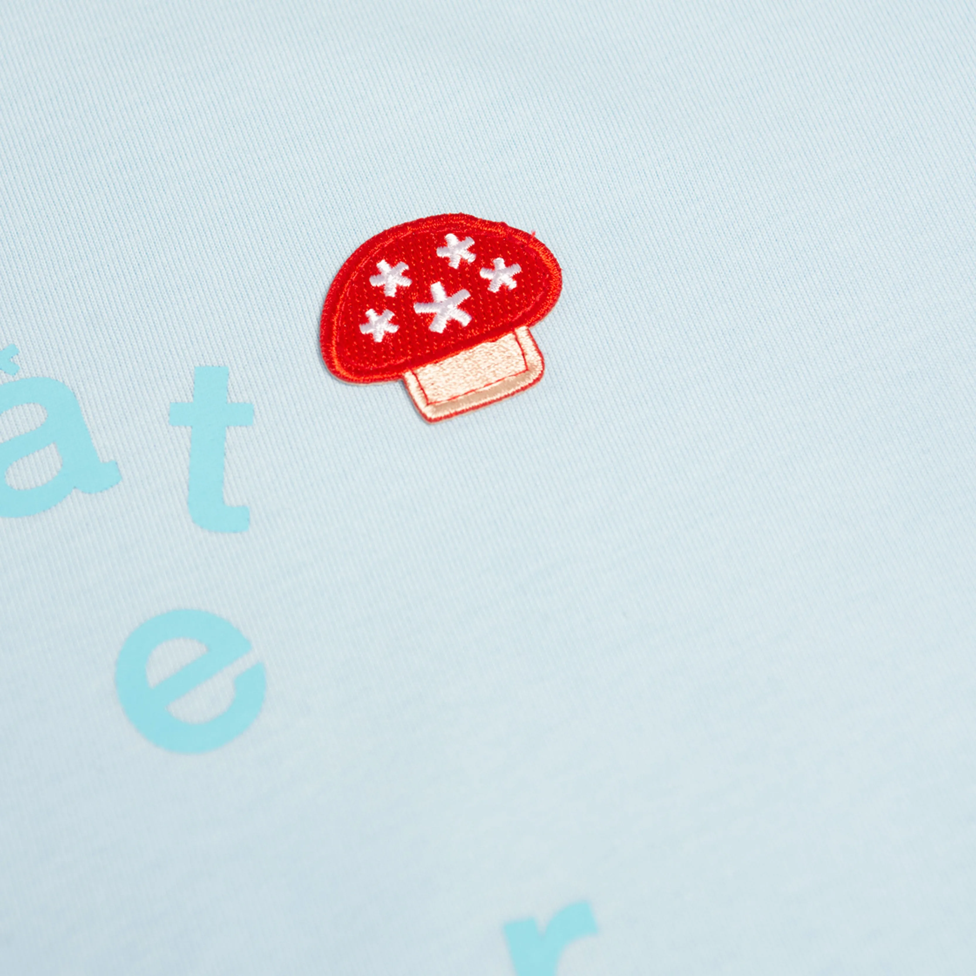 Stingwater Melting Logo with Aga Patch T-Shirt Icey Blue