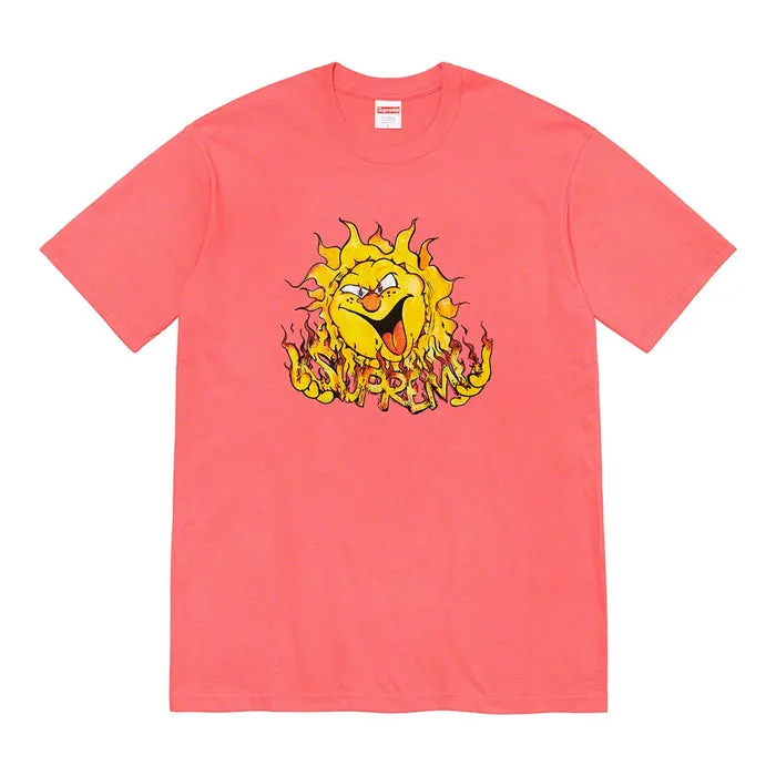 Supreme Sun Tee- Bright Coral