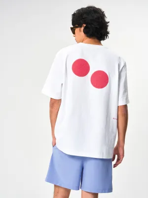 T-Shirt Cotton - White Frottee Watermelon (Male)