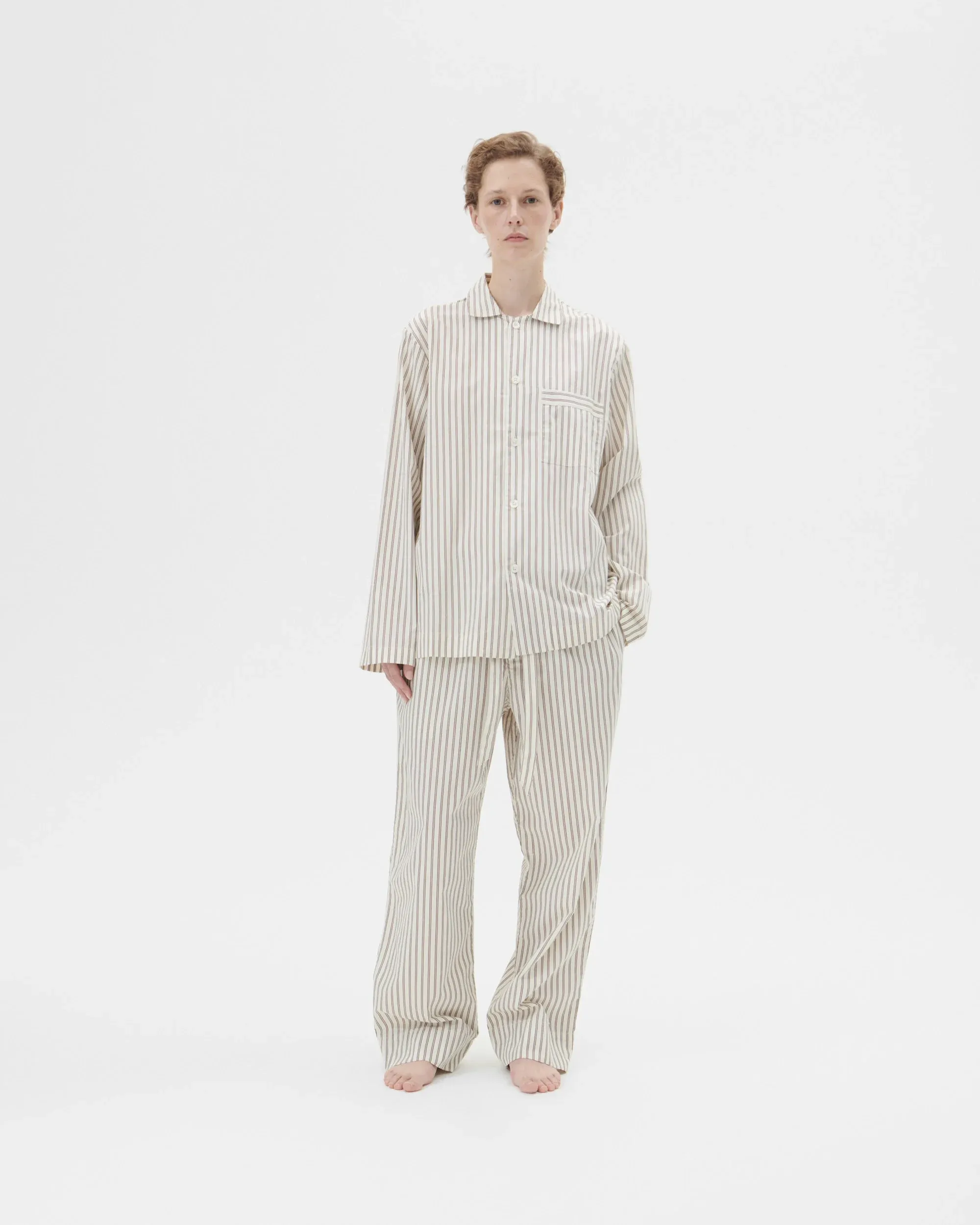 Tekla - Cotton Poplin Pyjamas Pants