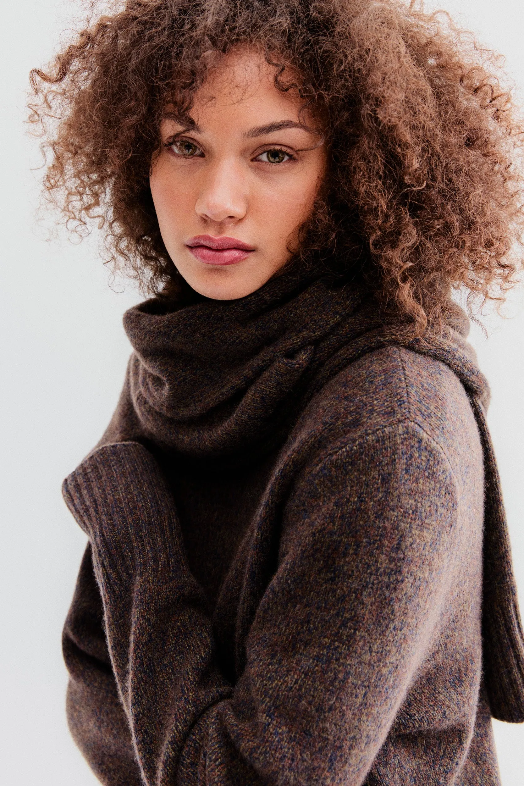 The Cashmere Tatum - Chocolate Marl