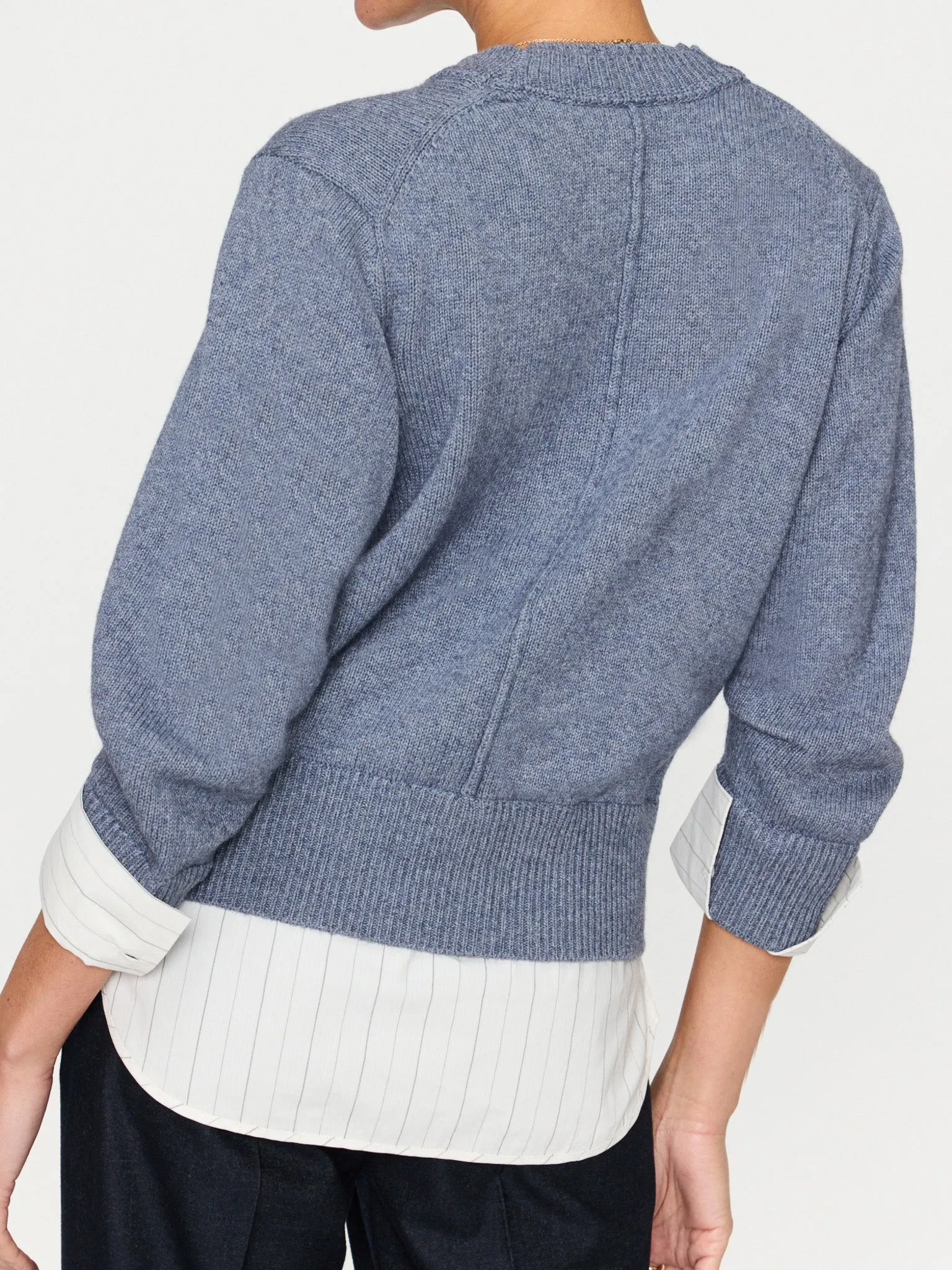 The Raya Ruched Crew Looker