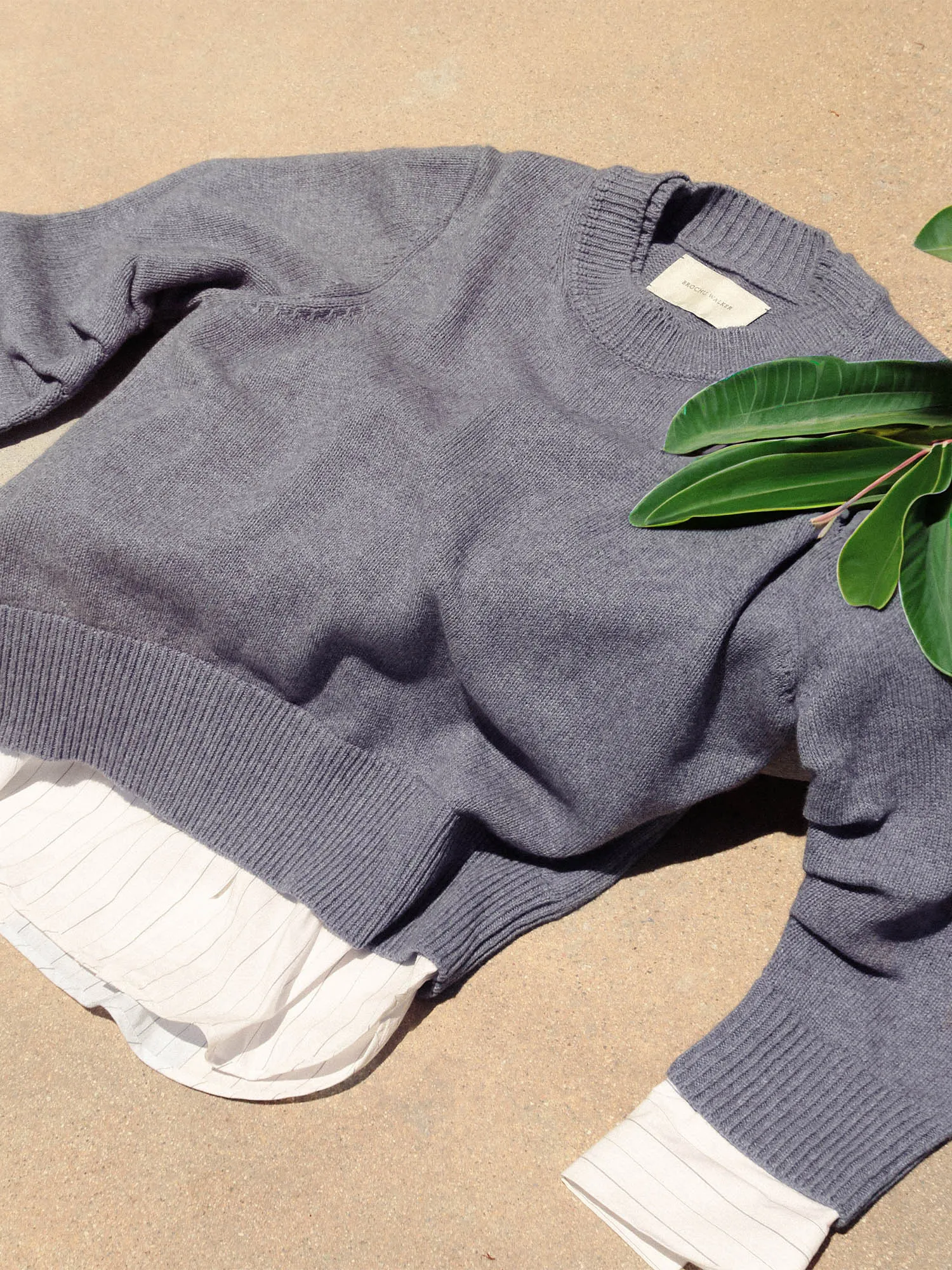The Raya Ruched Crew Looker