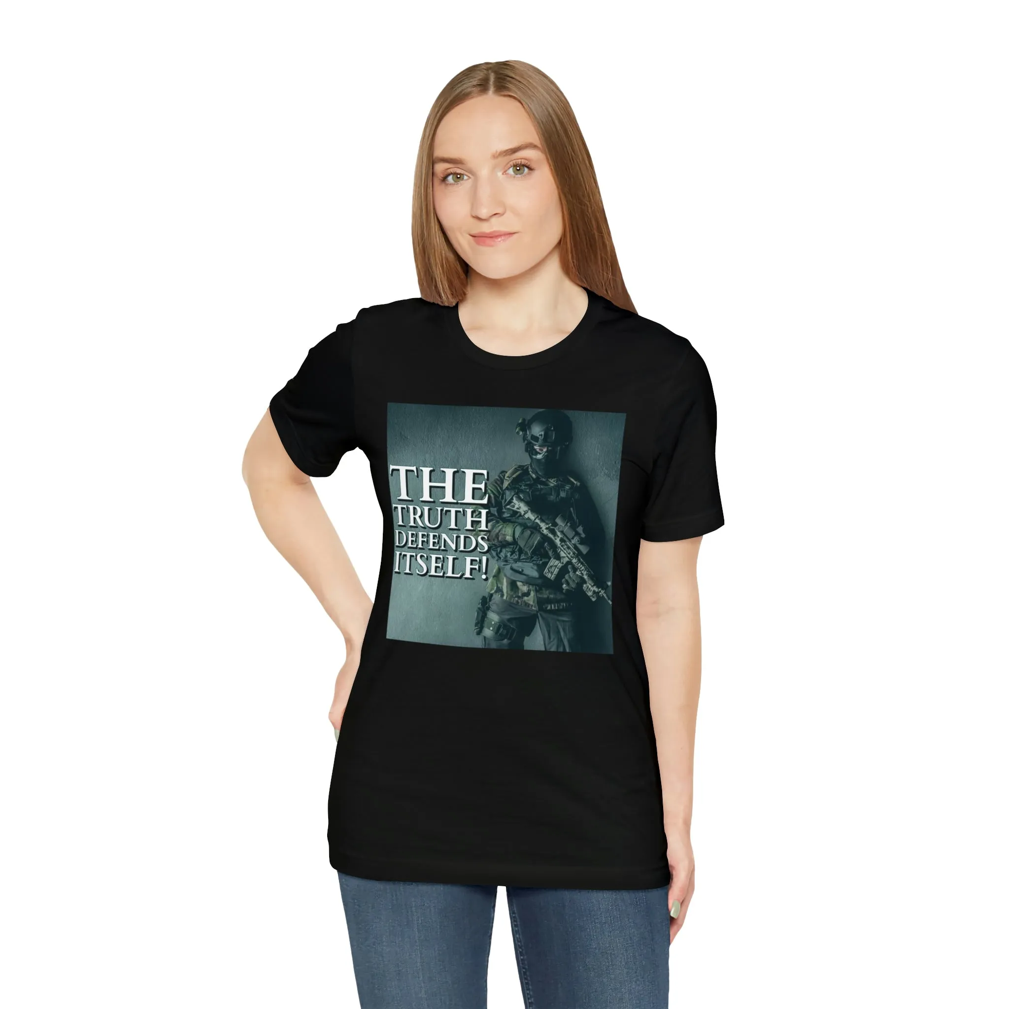 The Truth Defends Itself! Short Sleeve Tee