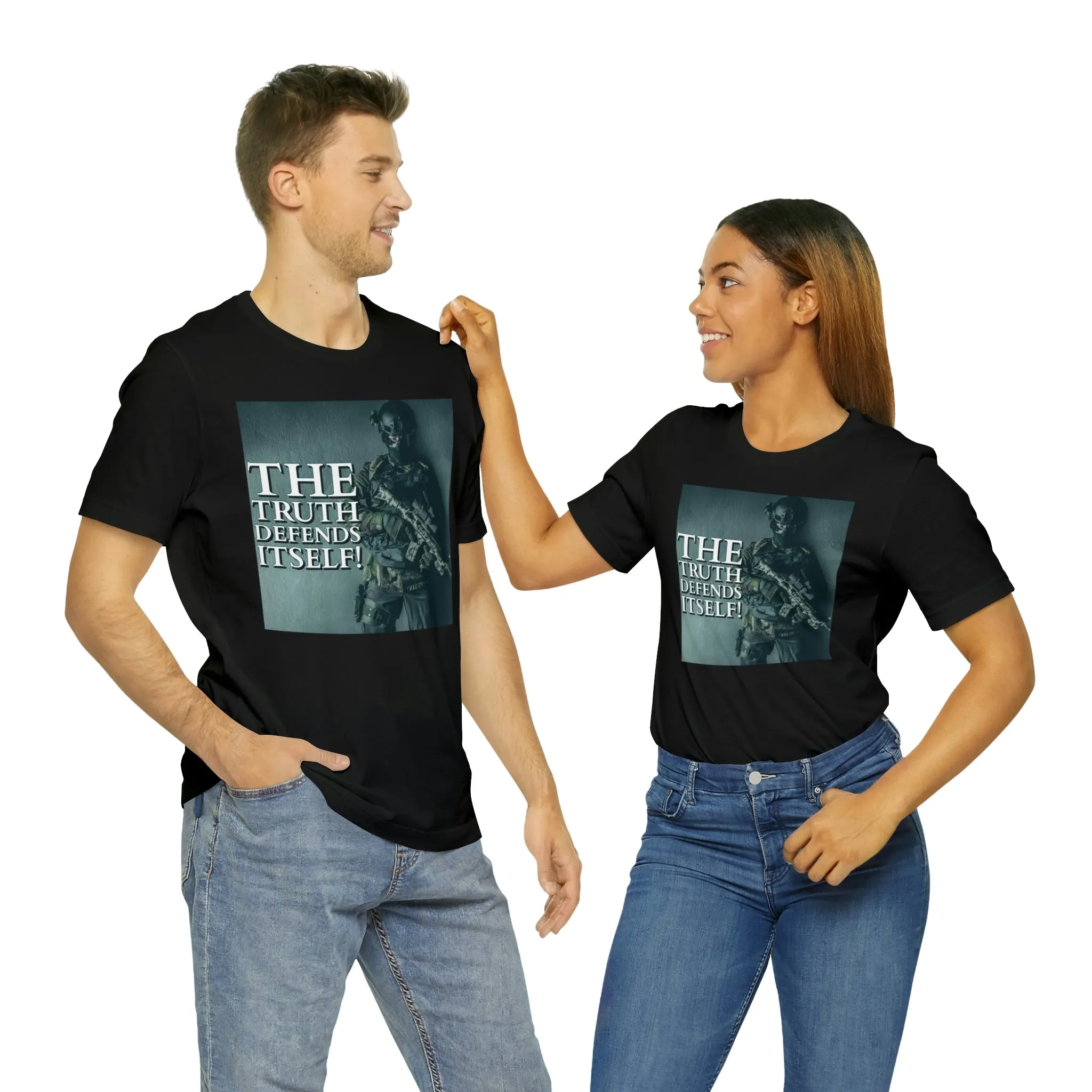 The Truth Defends Itself! Short Sleeve Tee