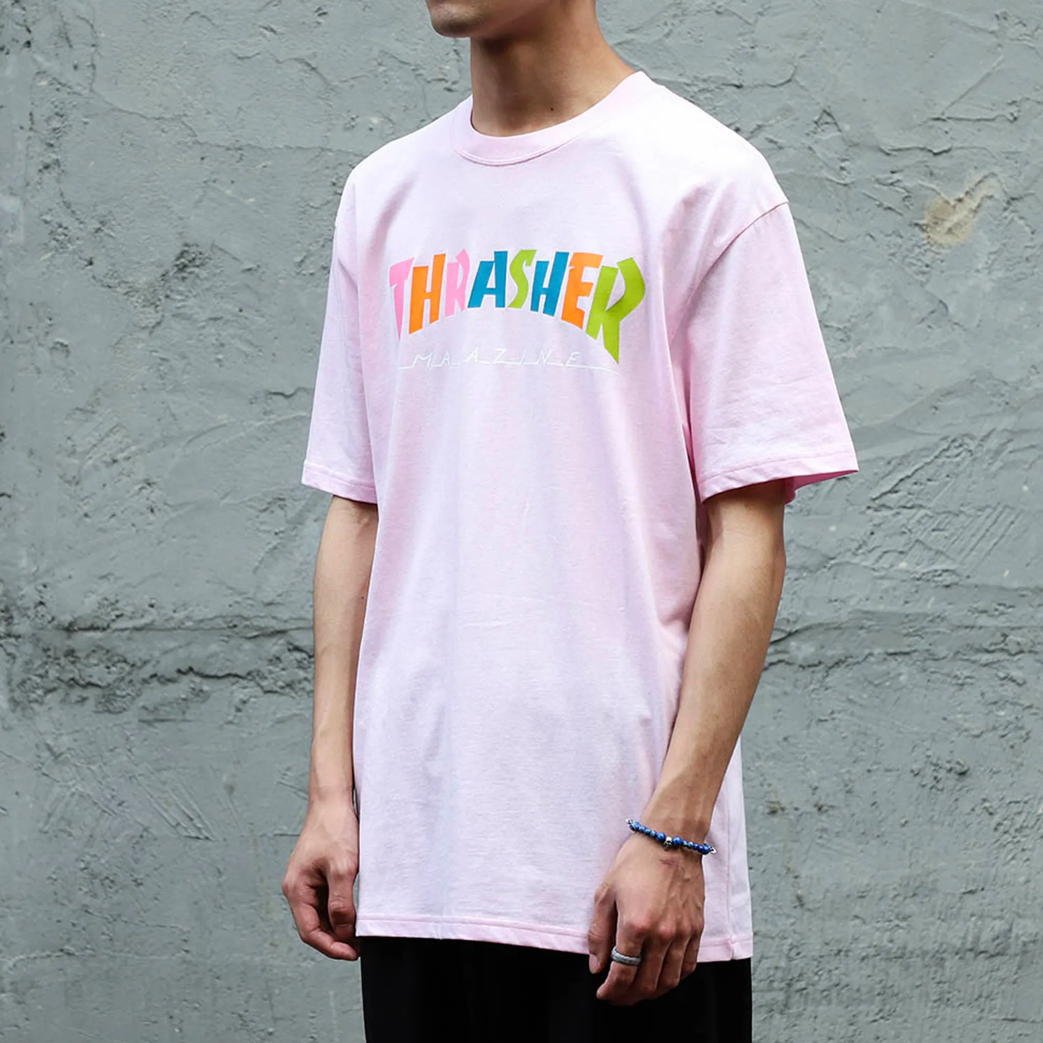 Thrasher Hometown 70s Tone S/S Tee (Pink)