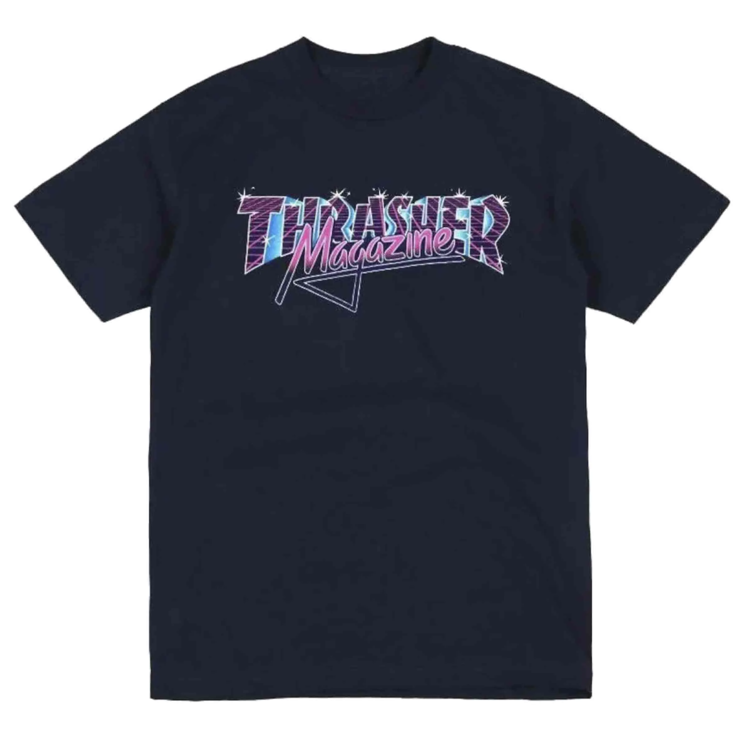 THRASHER VICE LOGO T-SHIRT NAVY