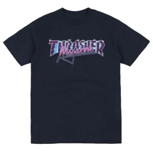 THRASHER VICE LOGO T-SHIRT NAVY