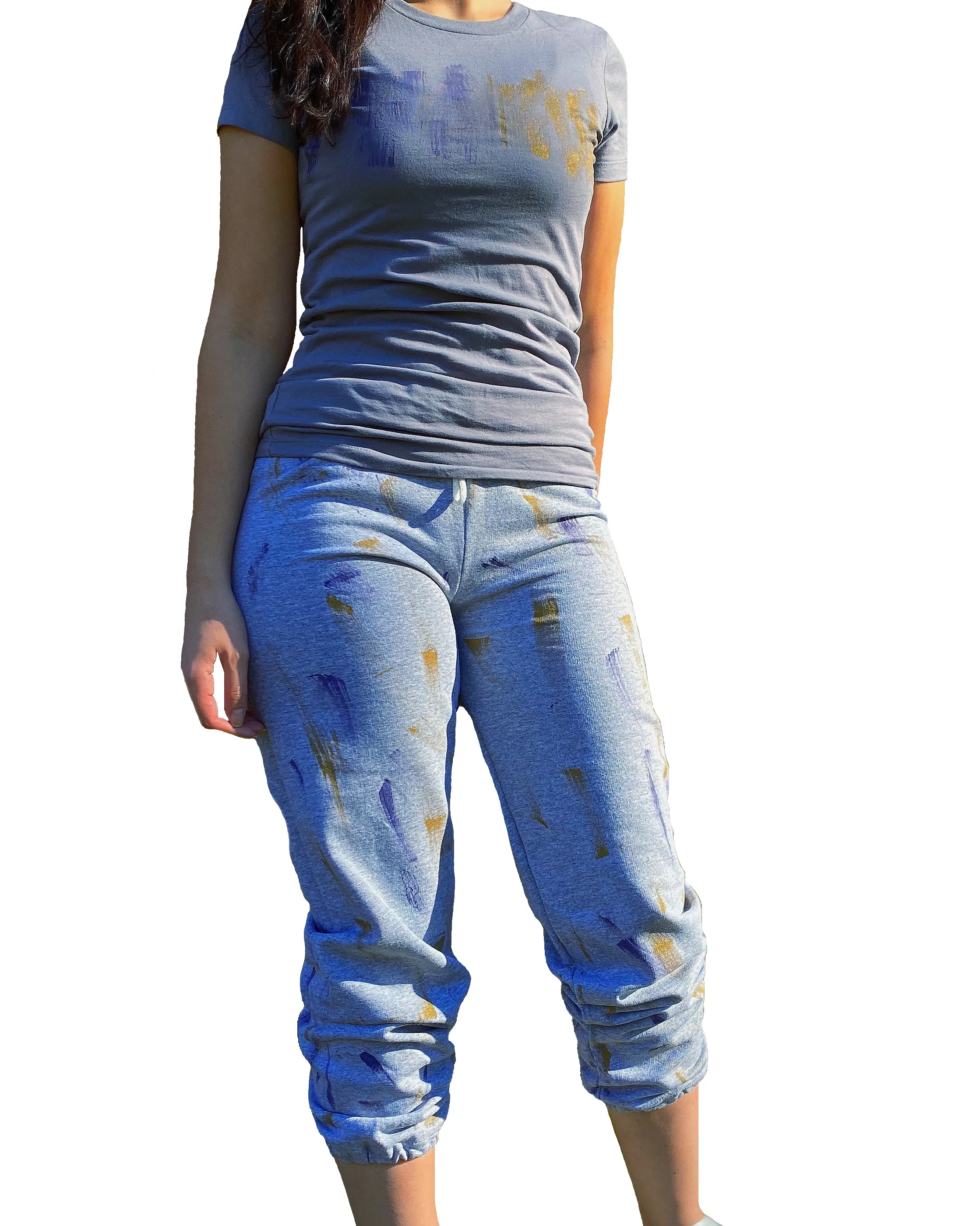 Three Piece Crop Top Sweatsuit