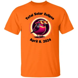 Total Solar Eclipse Bird Shirt 5.3 oz. T-Shirt