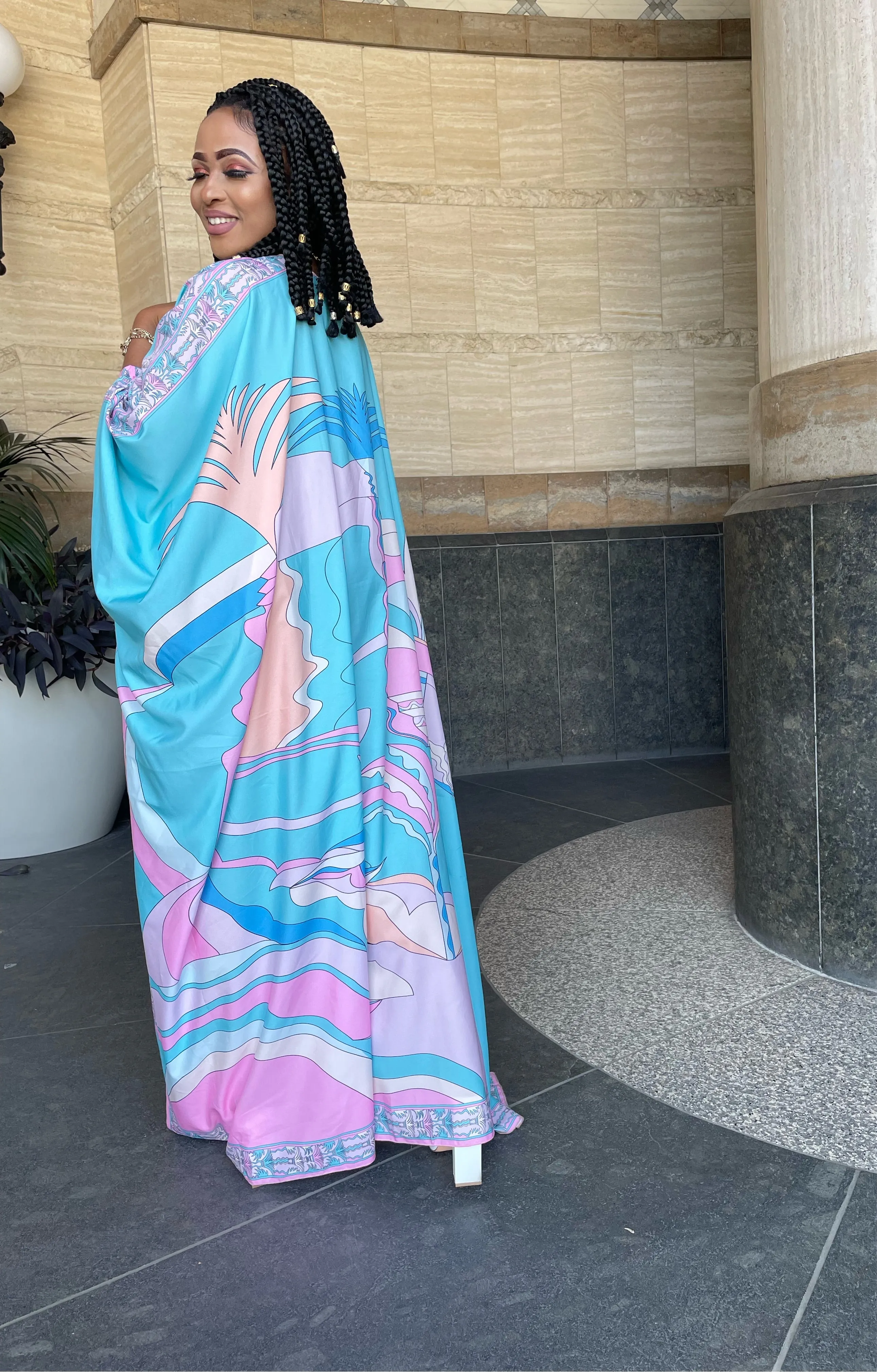 Tropical  maxi dress
