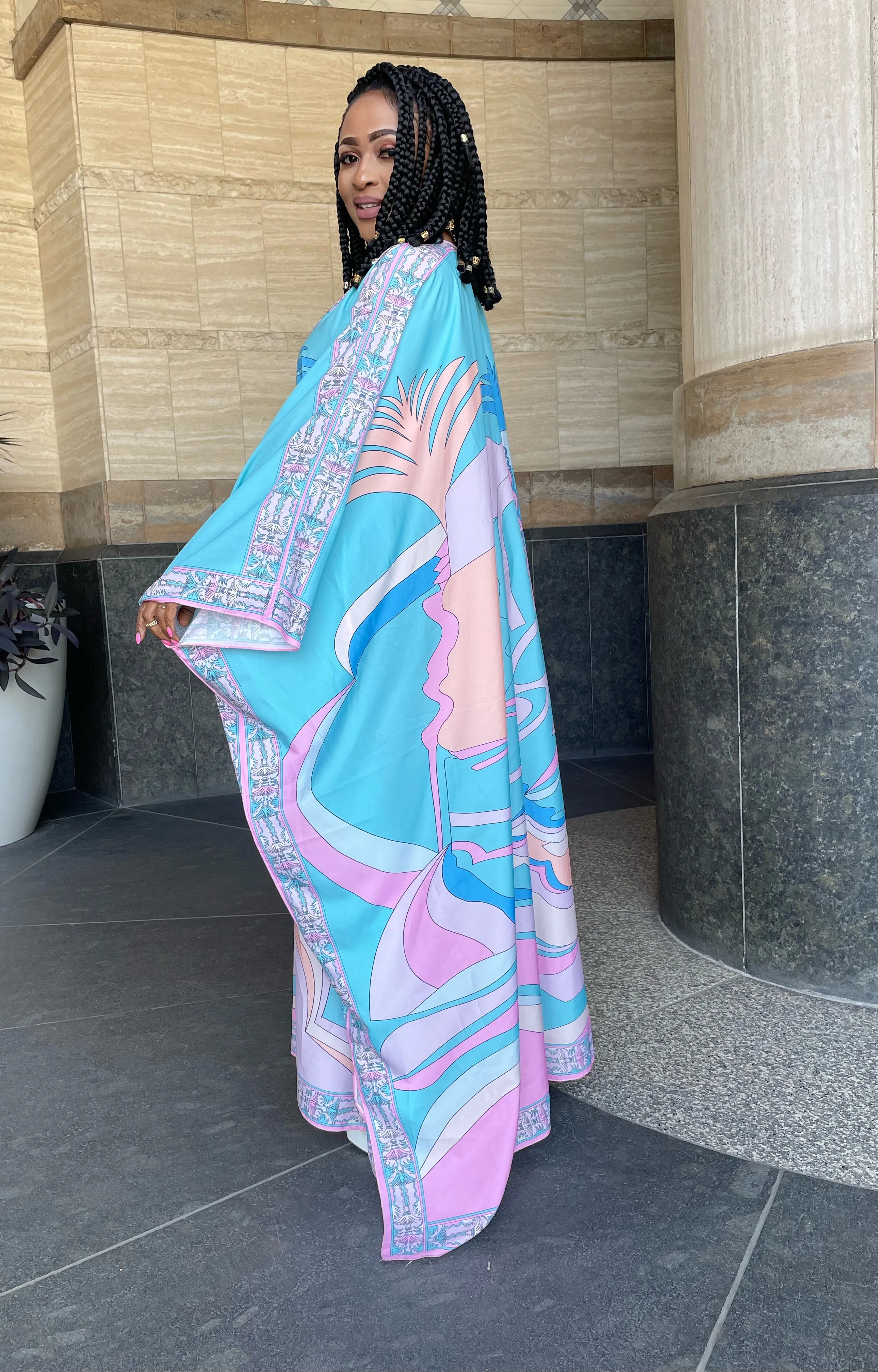 Tropical  maxi dress