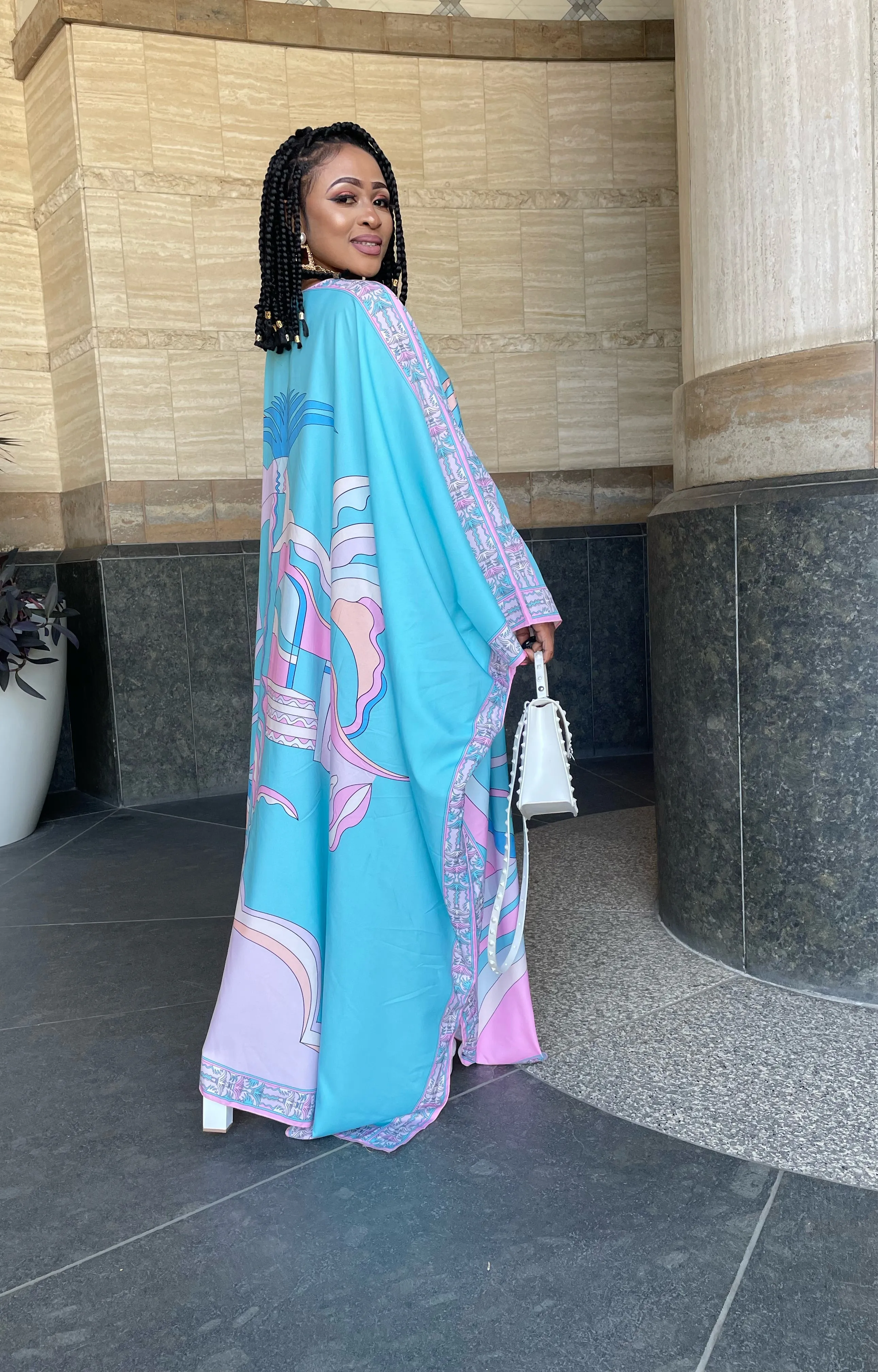 Tropical  maxi dress