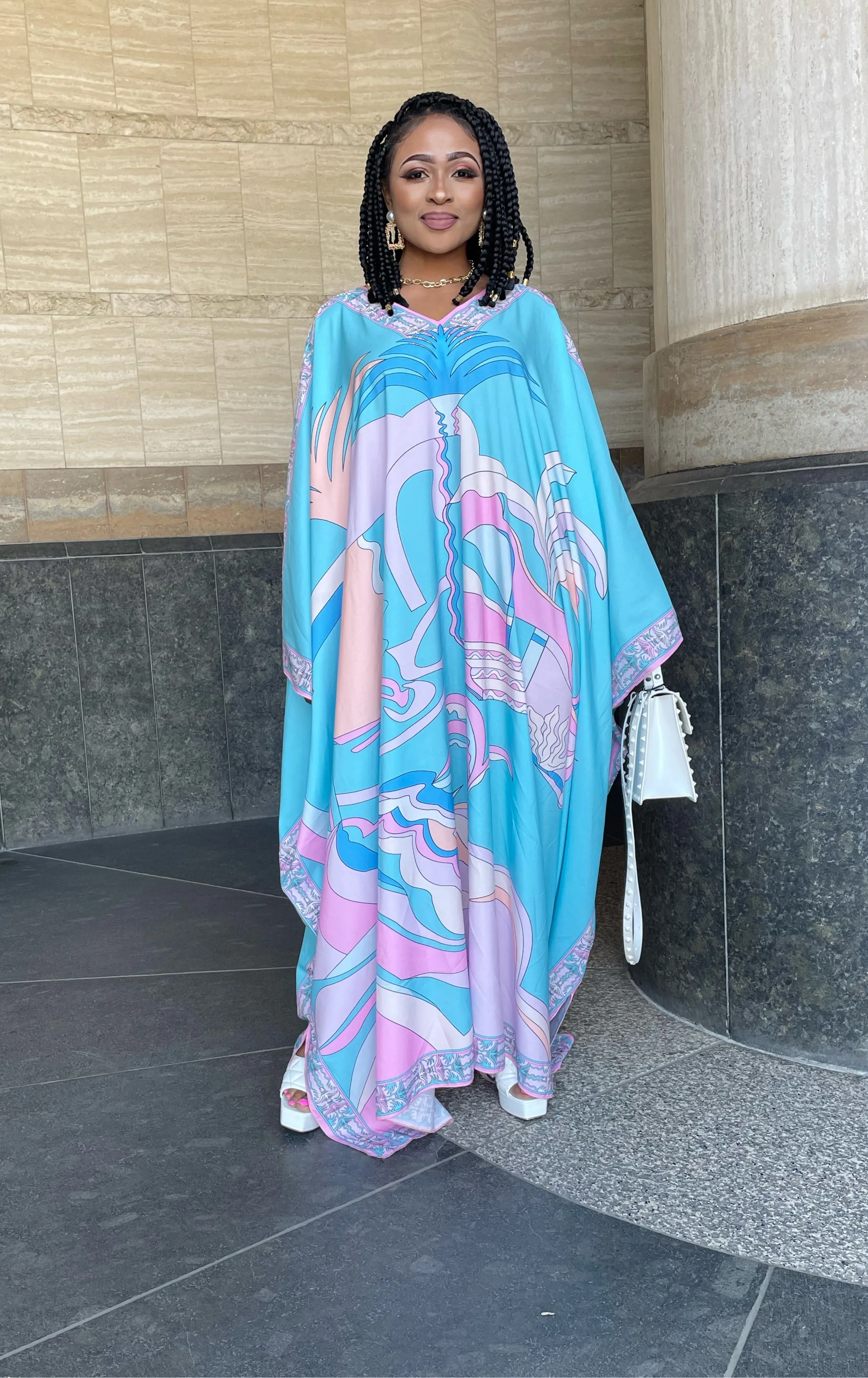 Tropical  maxi dress