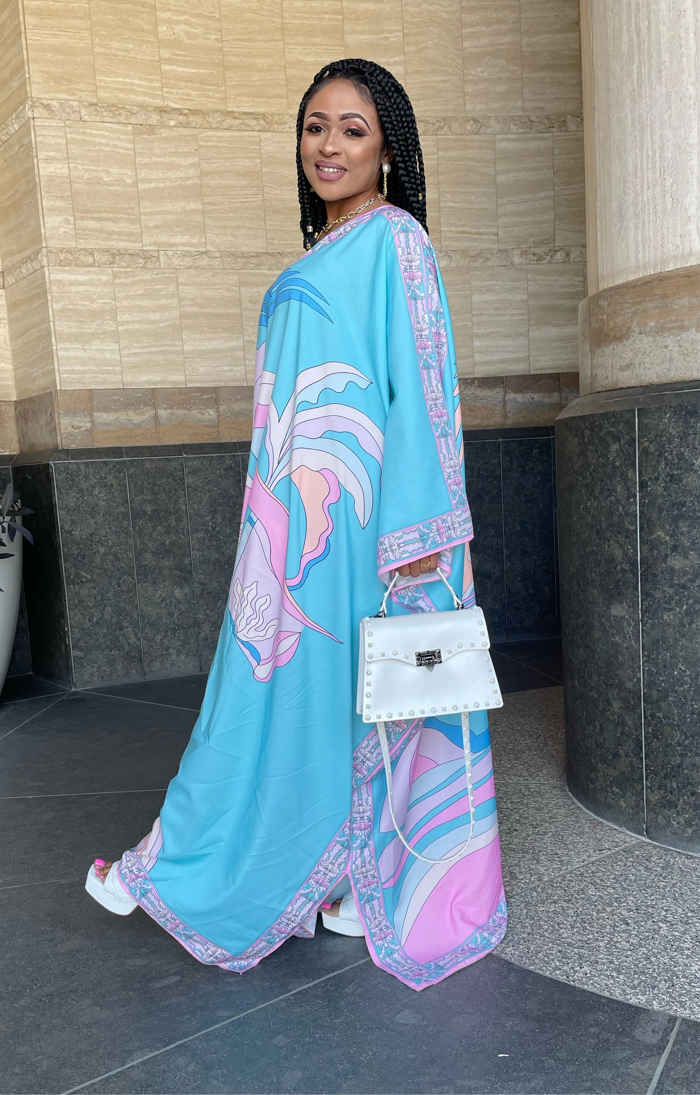 Tropical  maxi dress
