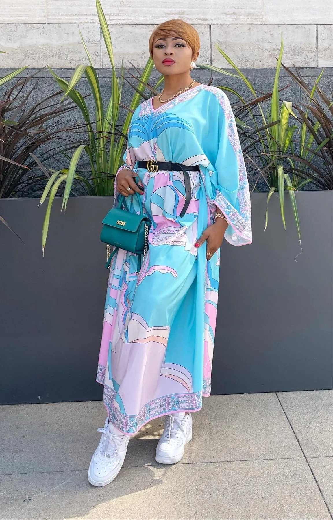 Tropical  maxi dress