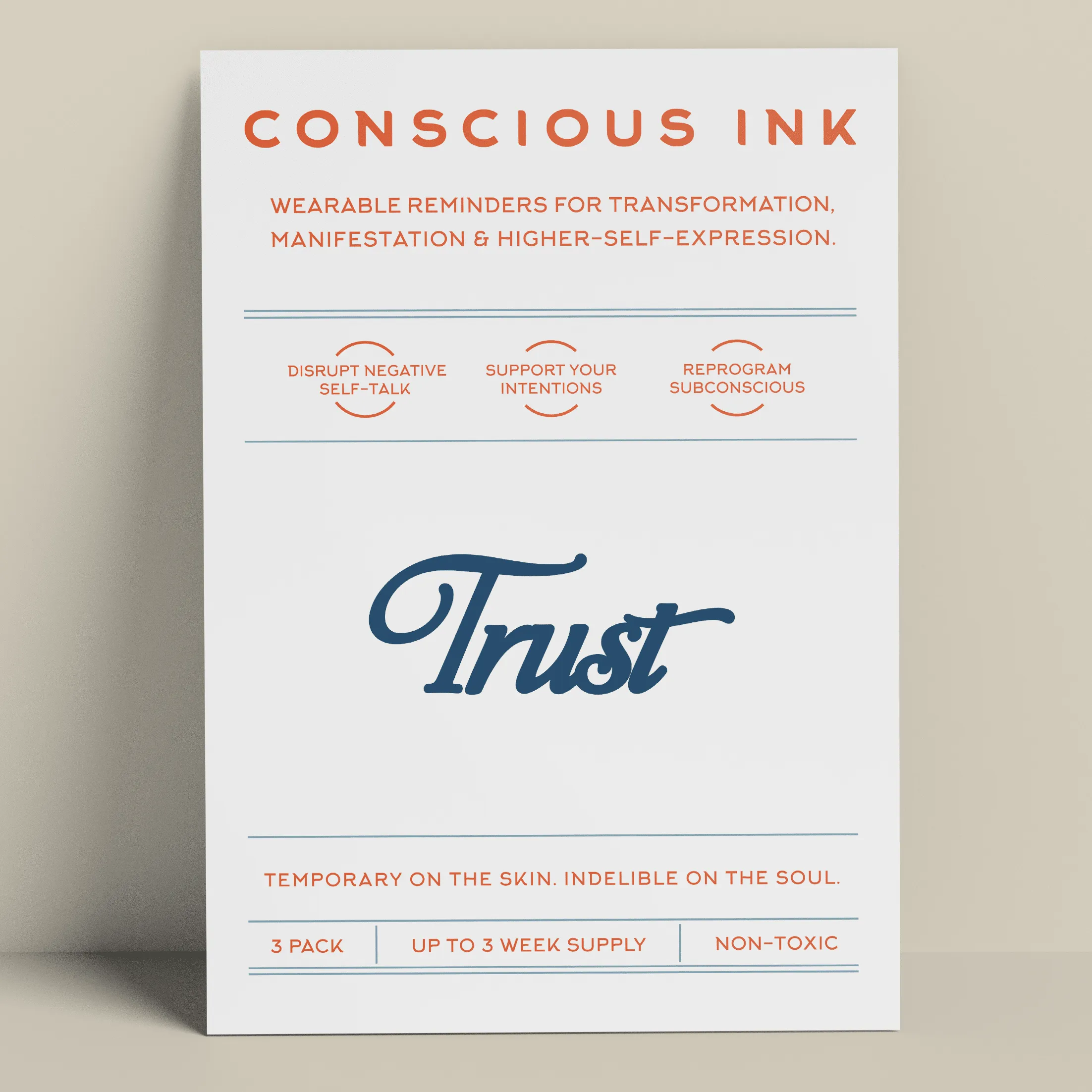 TRUST Organic Cotton Manifest Tee