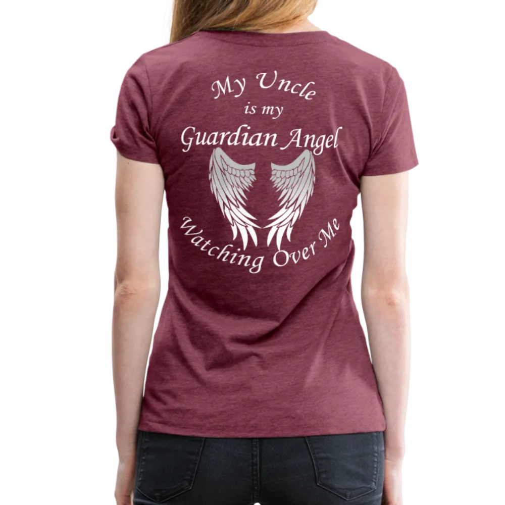 Uncle Guardian Angel Women’s Premium T-Shirt (CK1457W)