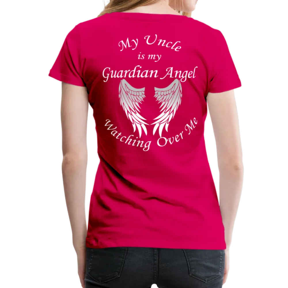Uncle Guardian Angel Women’s Premium T-Shirt (CK1457W)