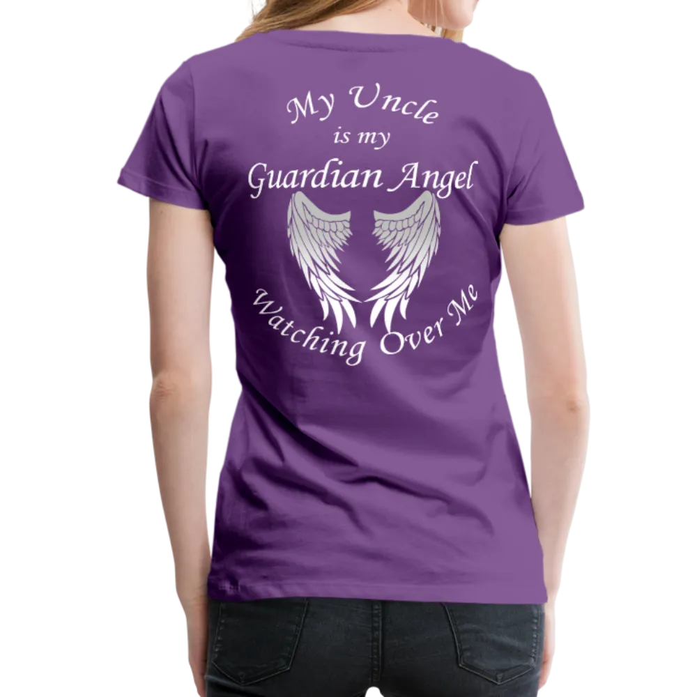 Uncle Guardian Angel Women’s Premium T-Shirt (CK1457W)