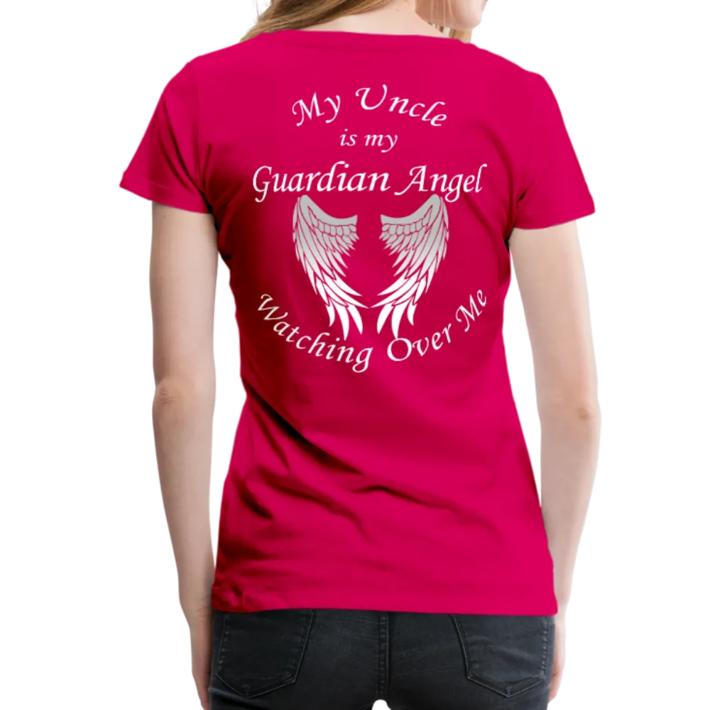 Uncle Guardian Angel Women’s Premium T-Shirt (CK1457W)