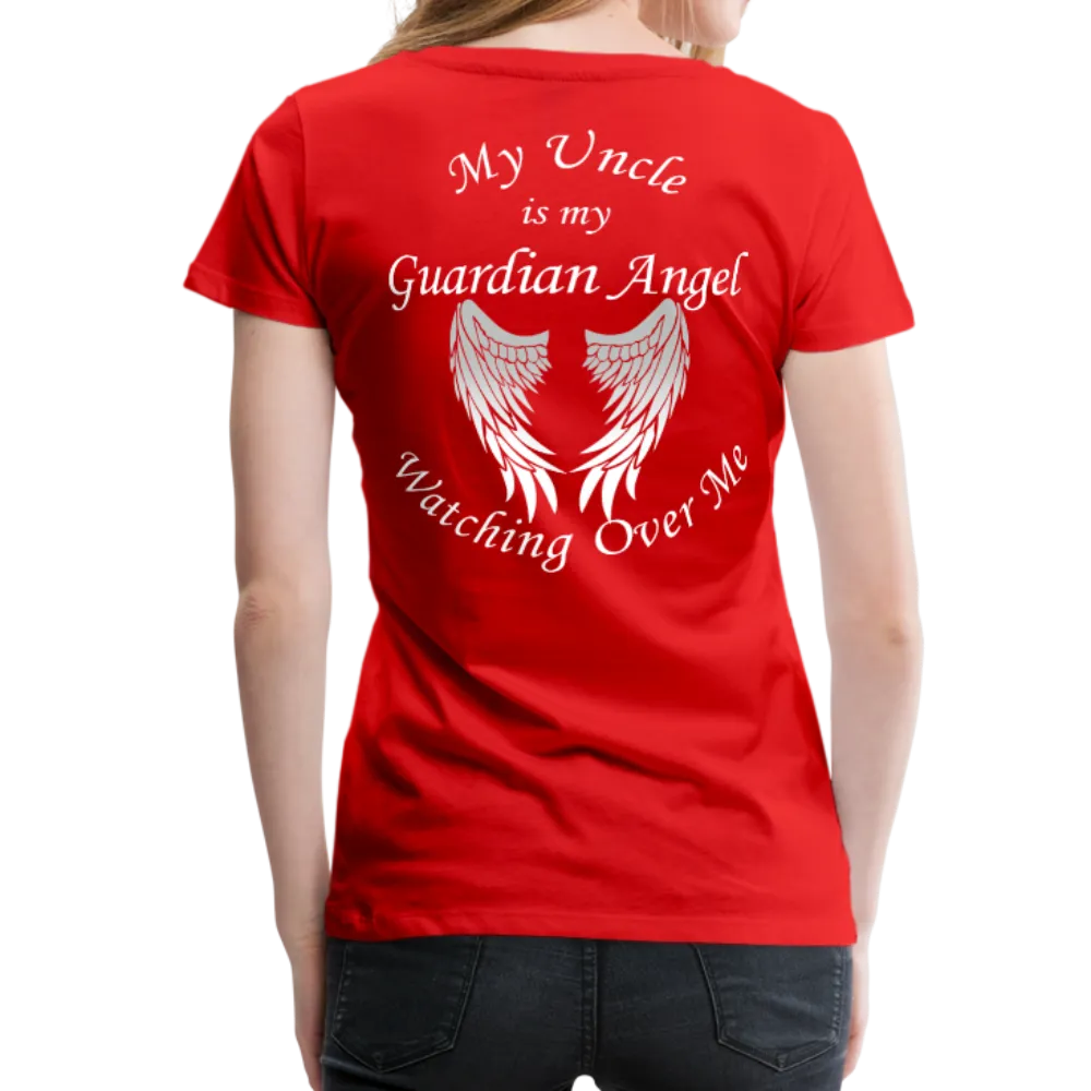 Uncle Guardian Angel Women’s Premium T-Shirt (CK1457W)