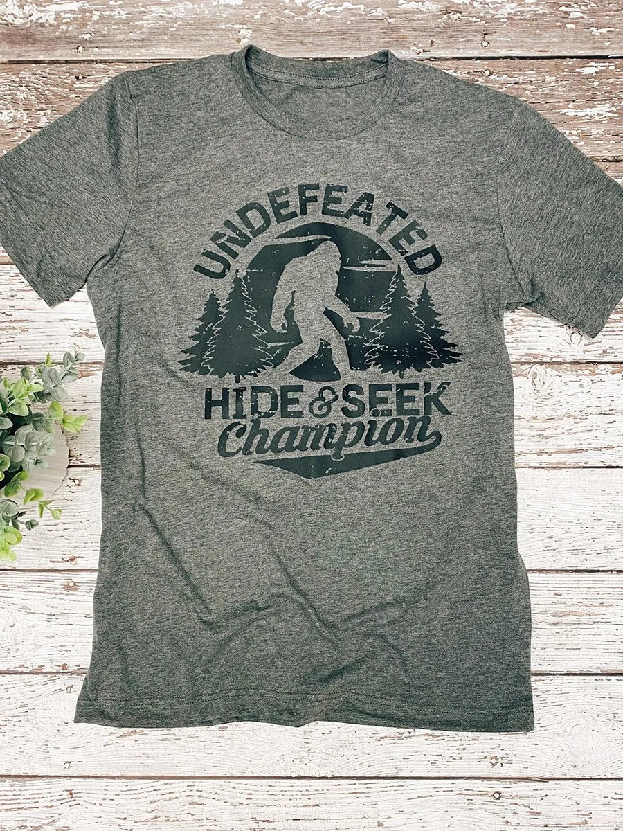 Undefeated Hide and Seek Champion Men's Graphic Tee